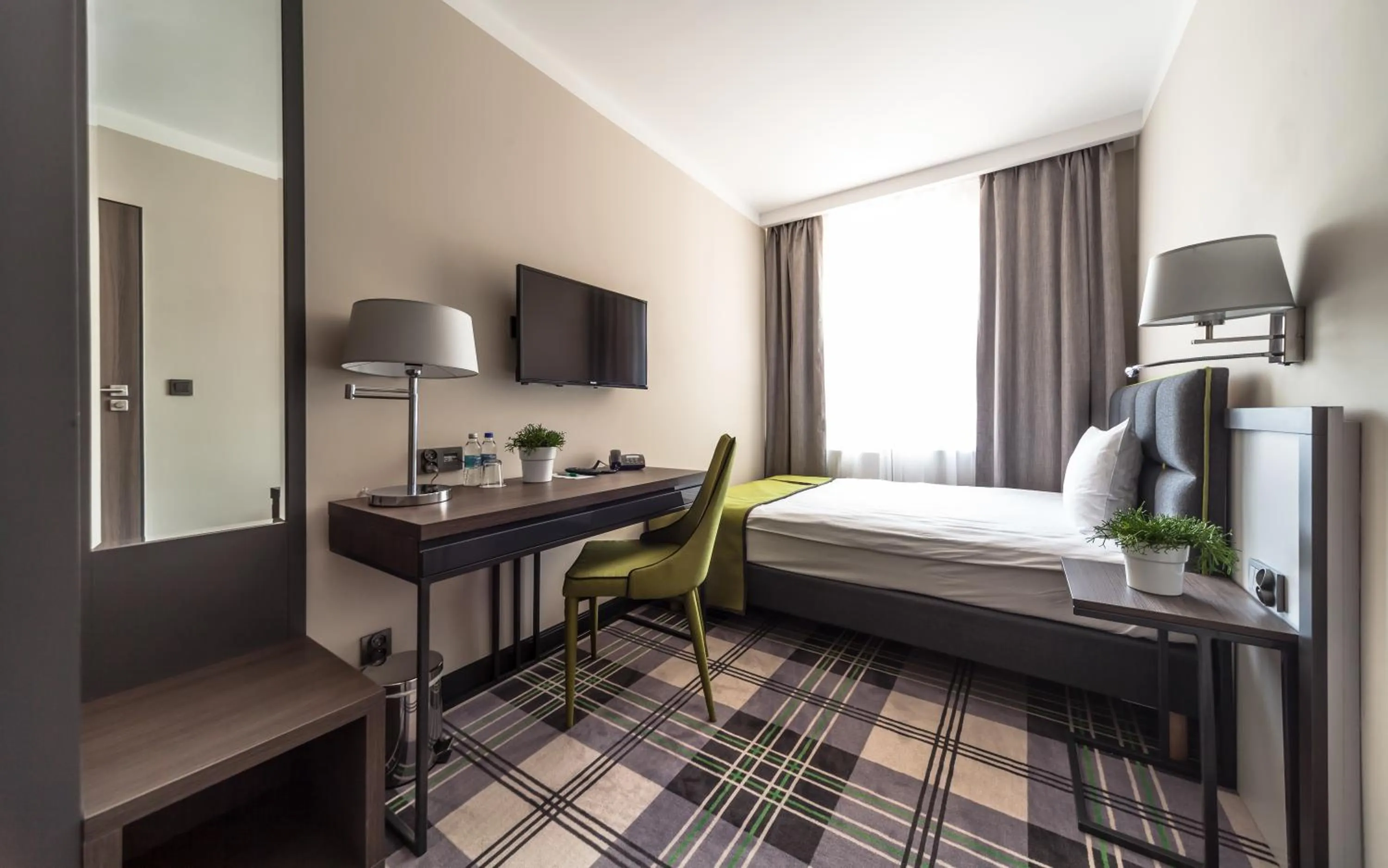 Bed in Hotel Impresja