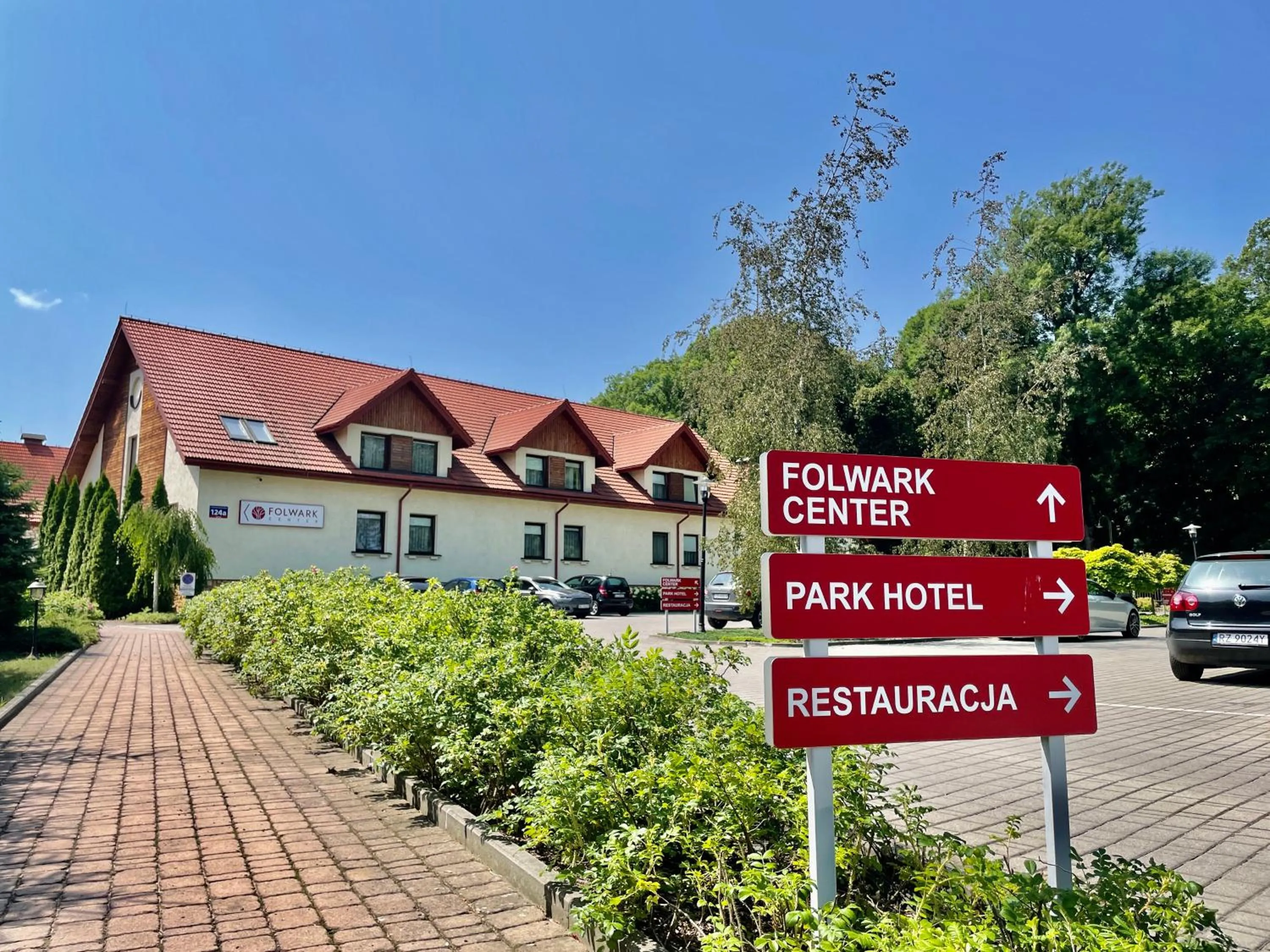 Property building in Park Hotel & Fitness Club Rzeszów