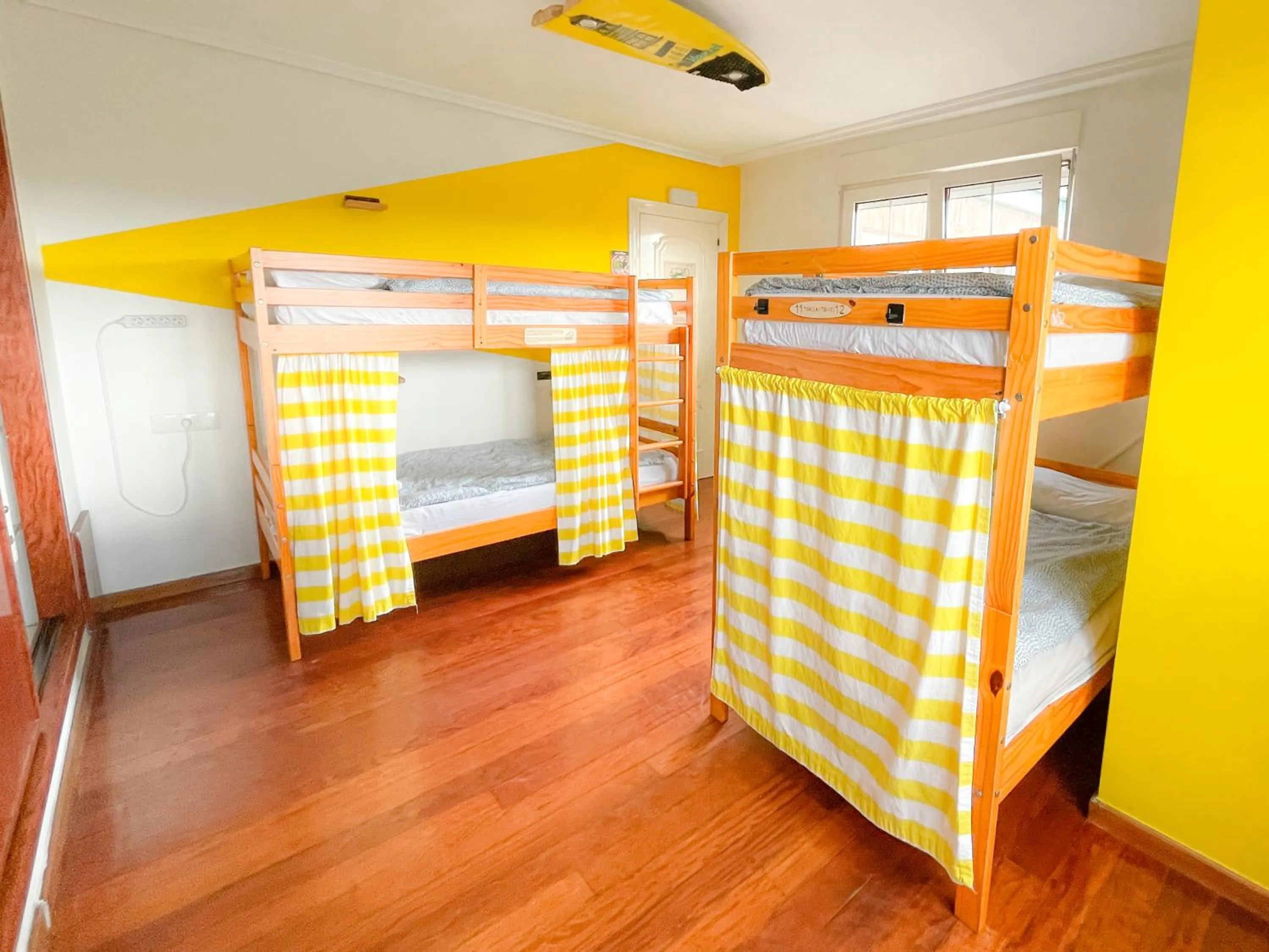 Bed in Gijon Surf Hostel