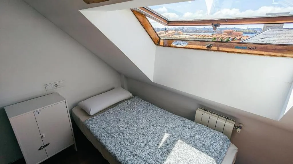 Bed in Gijon Surf Hostel