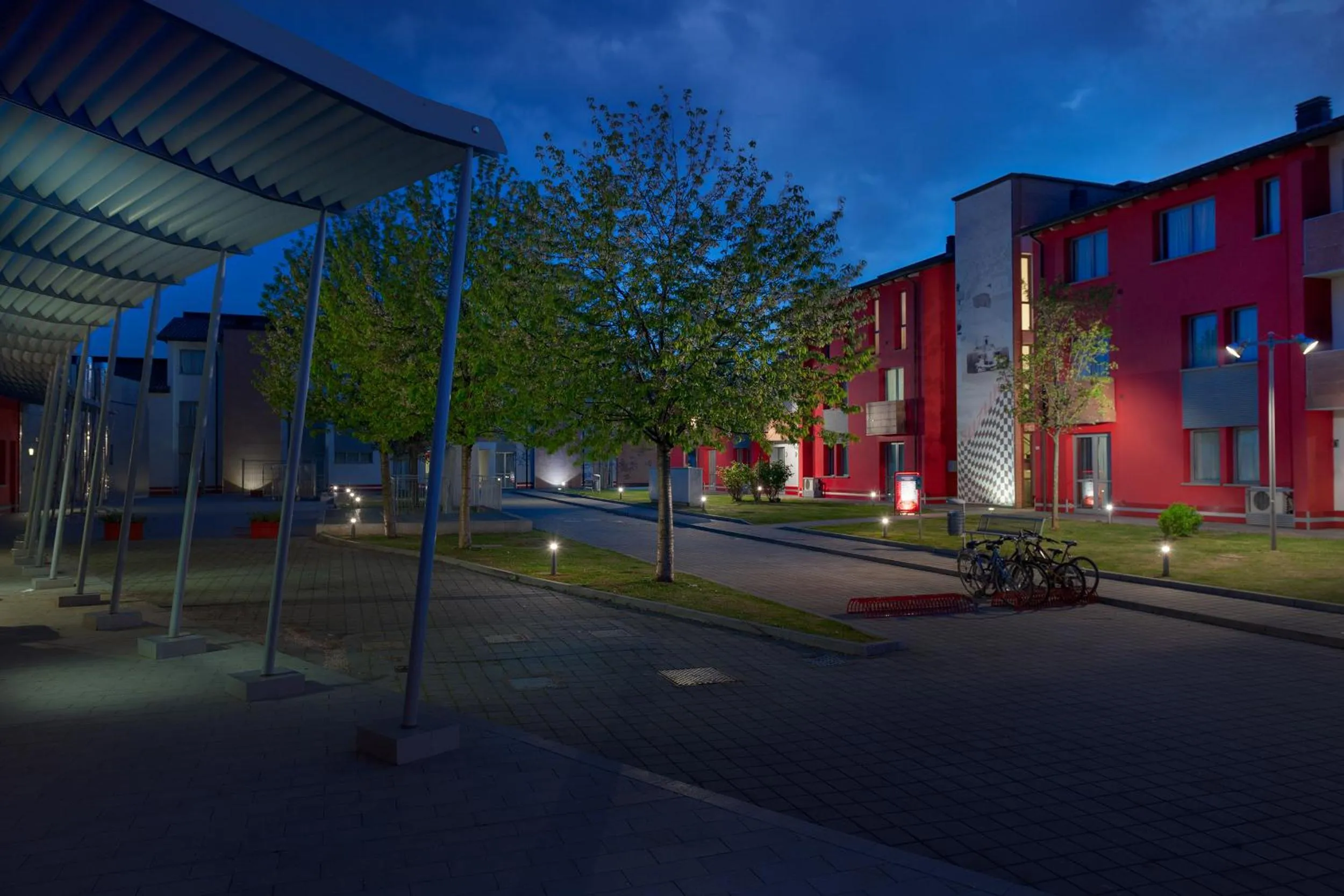 Natural landscape in Hotel Maranello Village