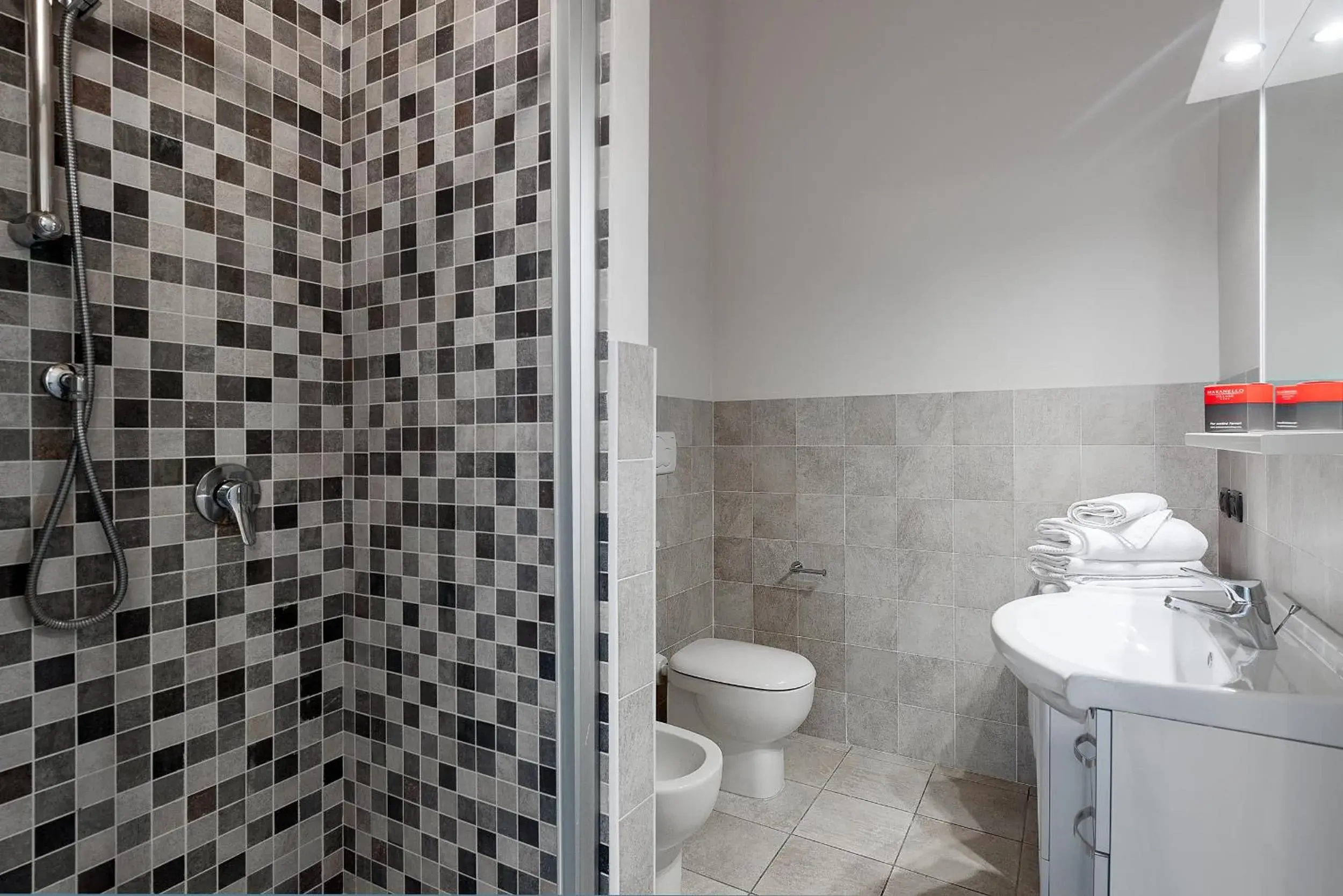 Bathroom in Hotel Maranello Village Bathroom in Hotel Maranello Village