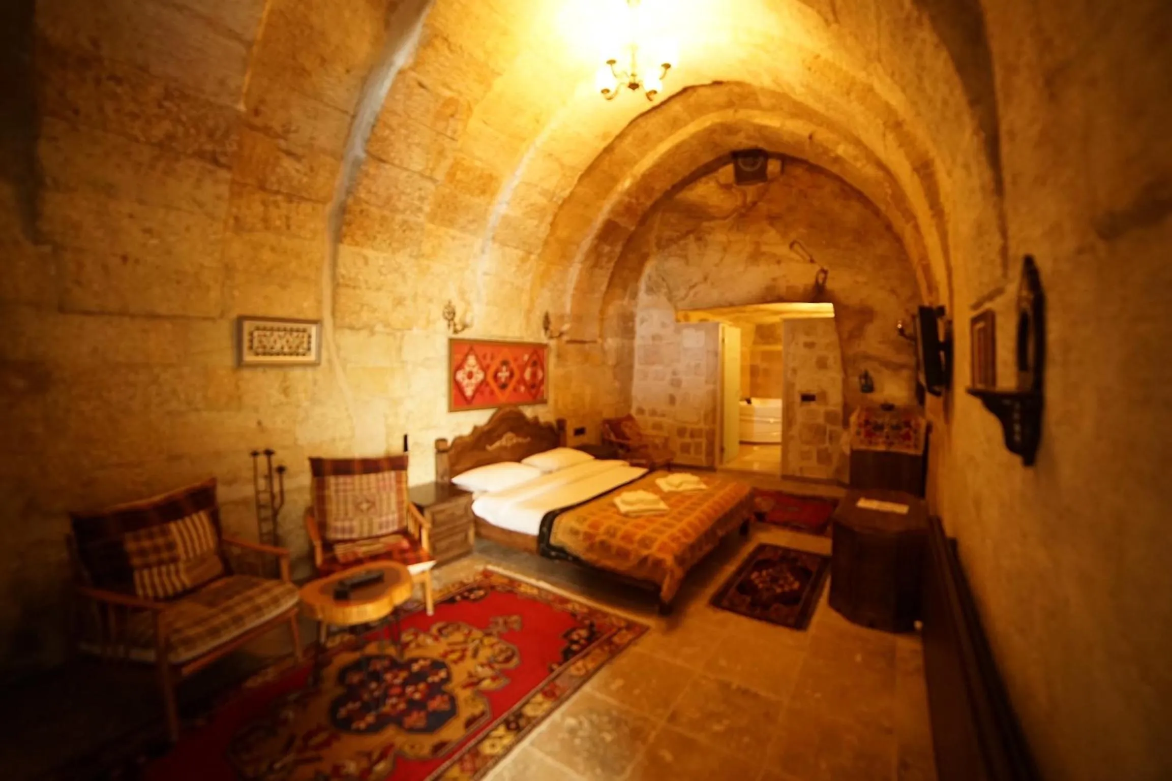 Bedroom, Bed in Ürgüp Inn Cave Hotel