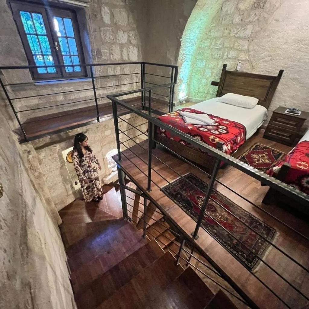 Bed in Ürgüp Inn Cave Hotel