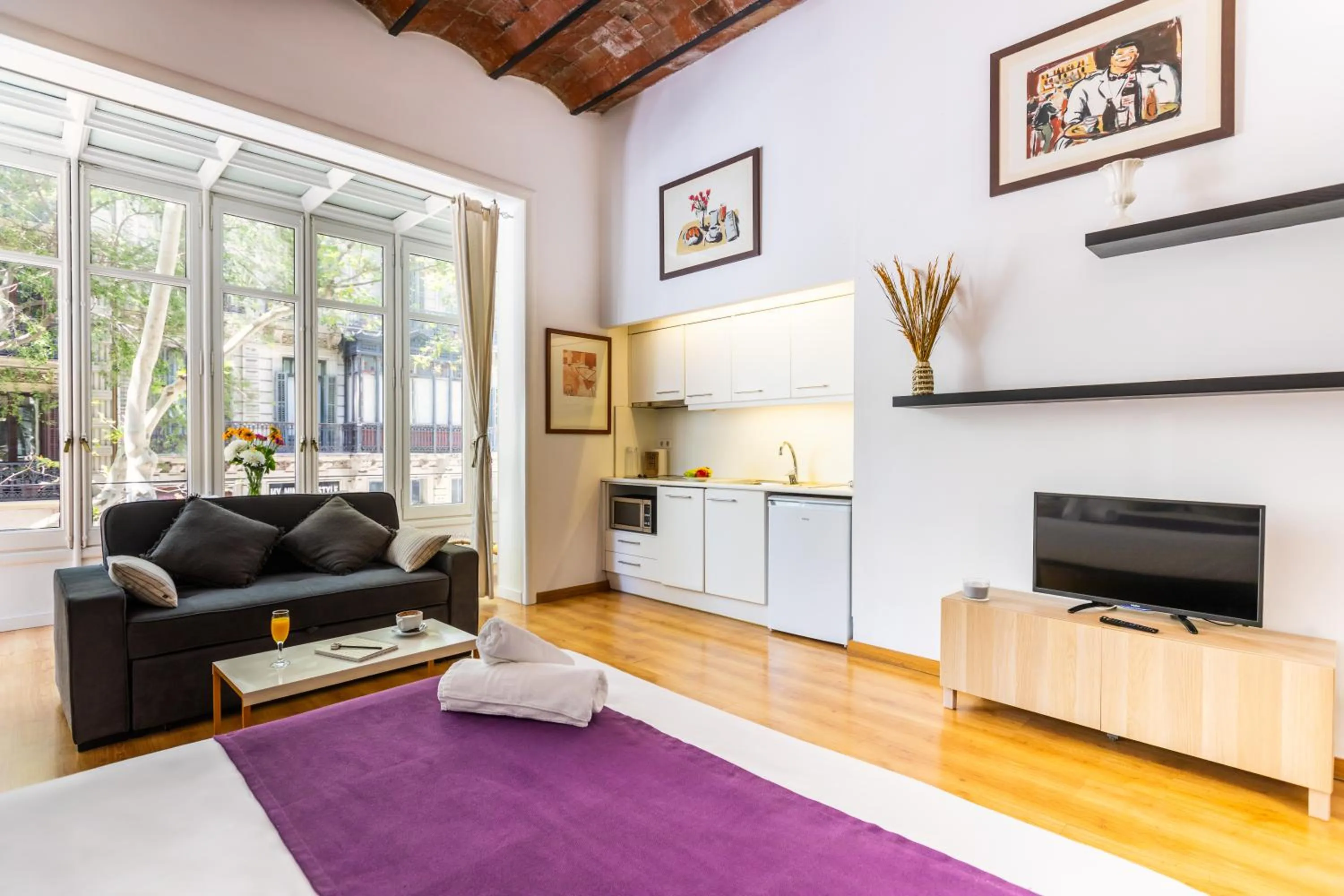 Kitchen or kitchenette in Mayerling Schumann Barcelona