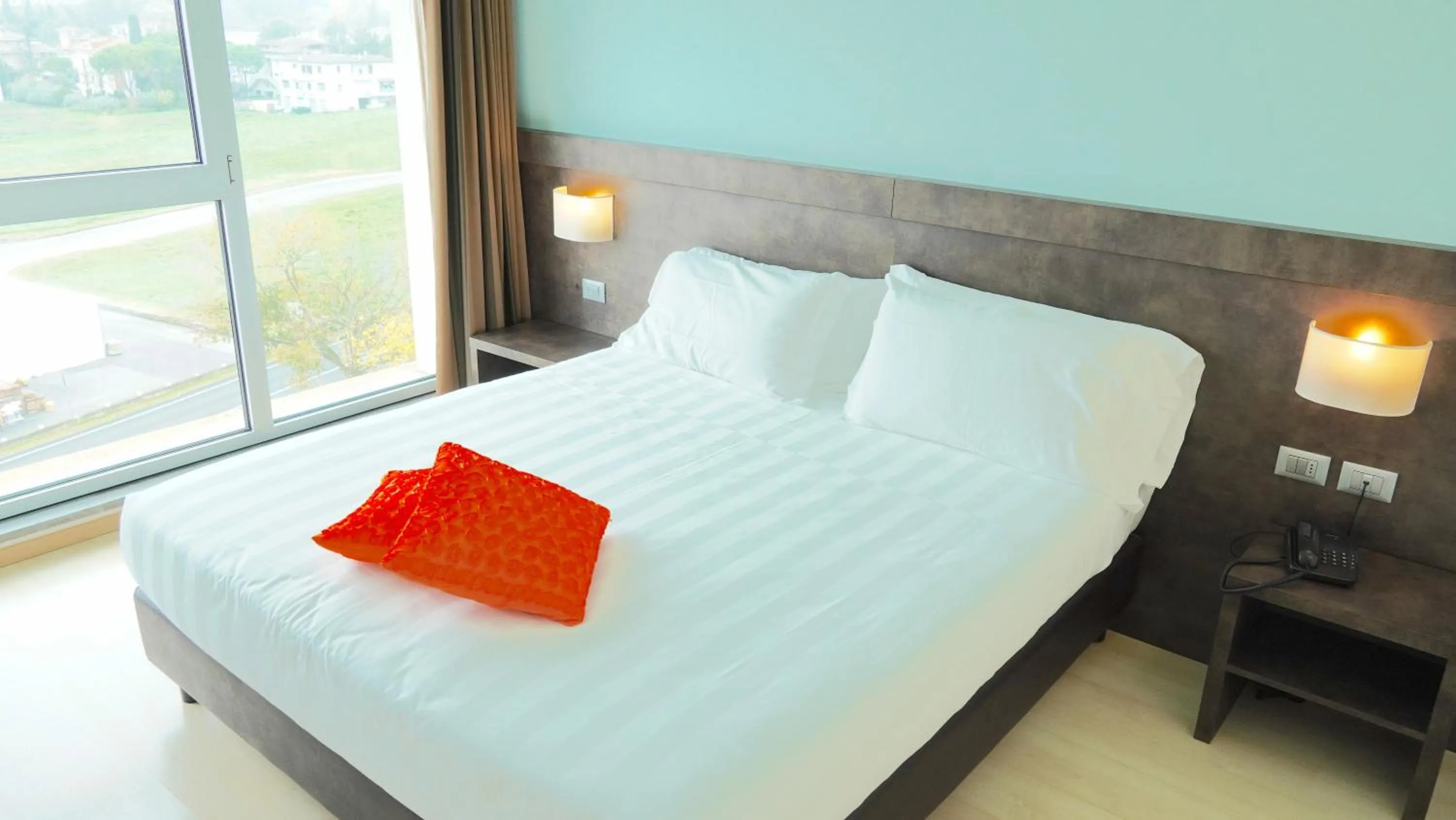Bed in Blu Arena Hotel