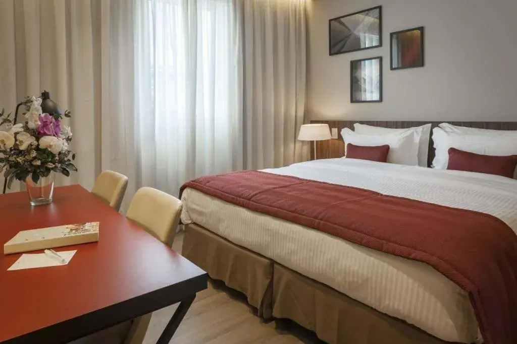 Bedroom, Bed in Royal Palm Tower Indaiatuba Bedroom, Bed in Royal Palm Tower Indaiatuba