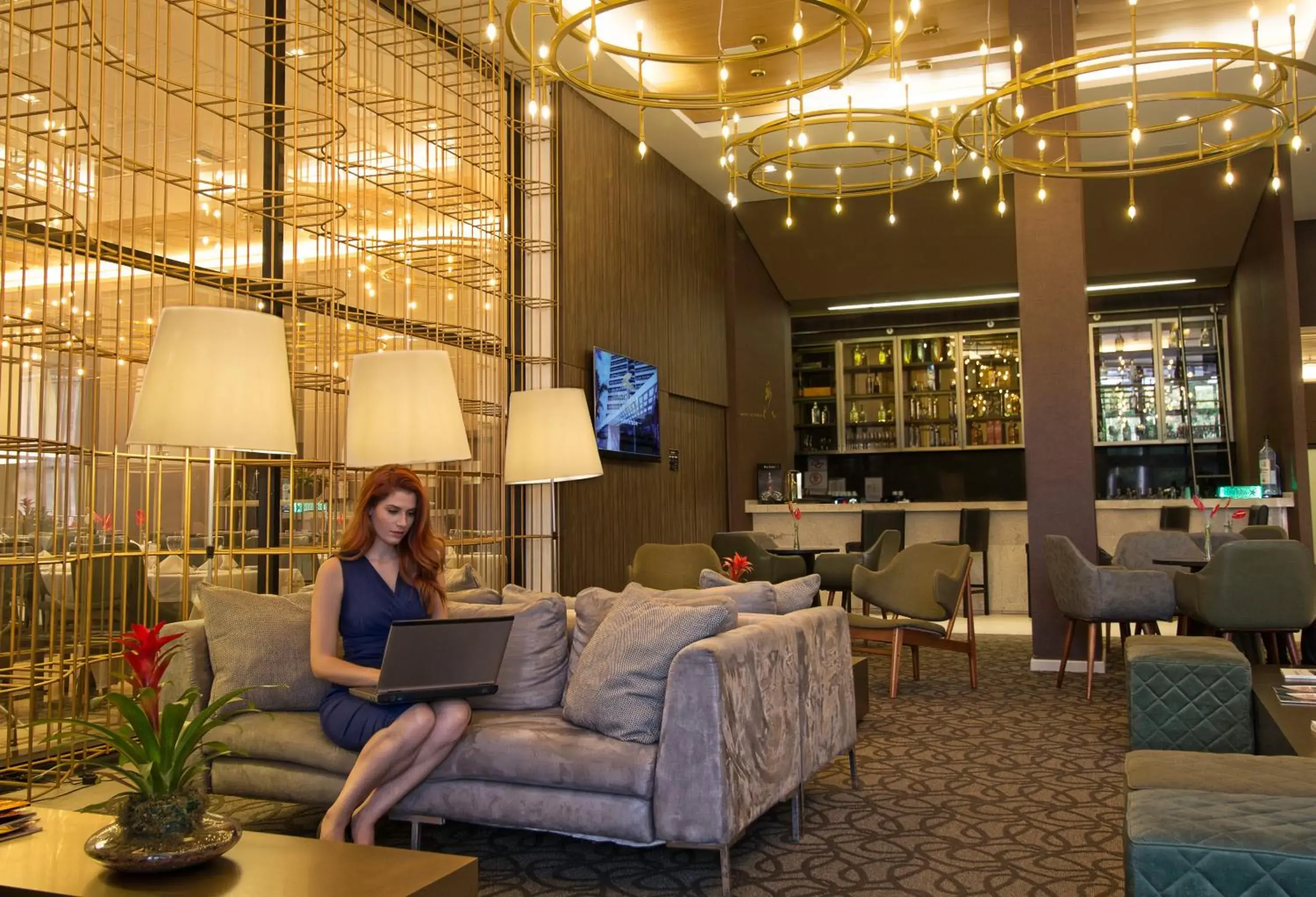 Lobby or reception in Royal Palm Tower Indaiatuba Lobby or reception in Royal Palm Tower Indaiatuba