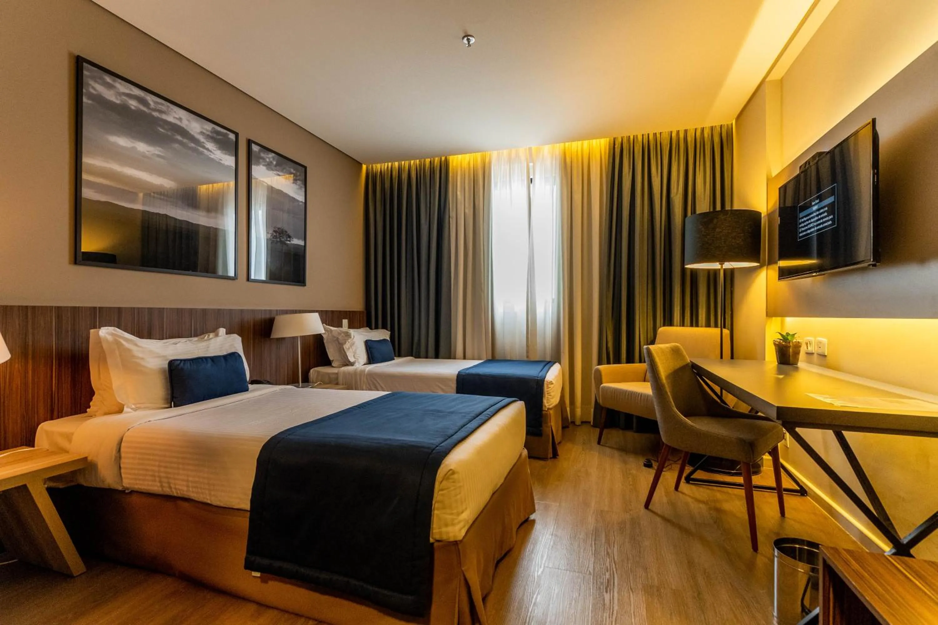 Bed in Royal Palm Tower Indaiatuba