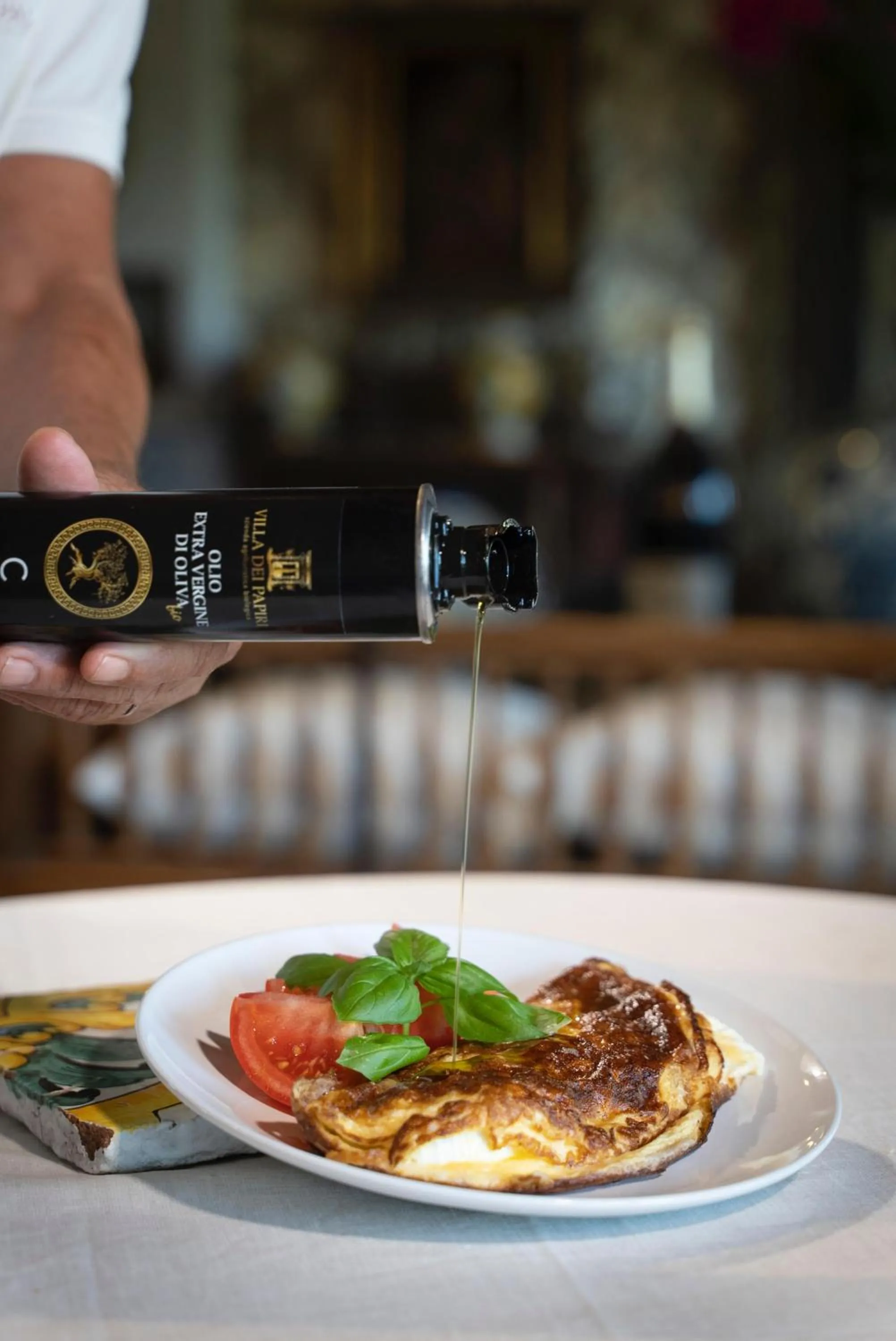 Breakfast in Villa Dei Papiri Fonte Ciane