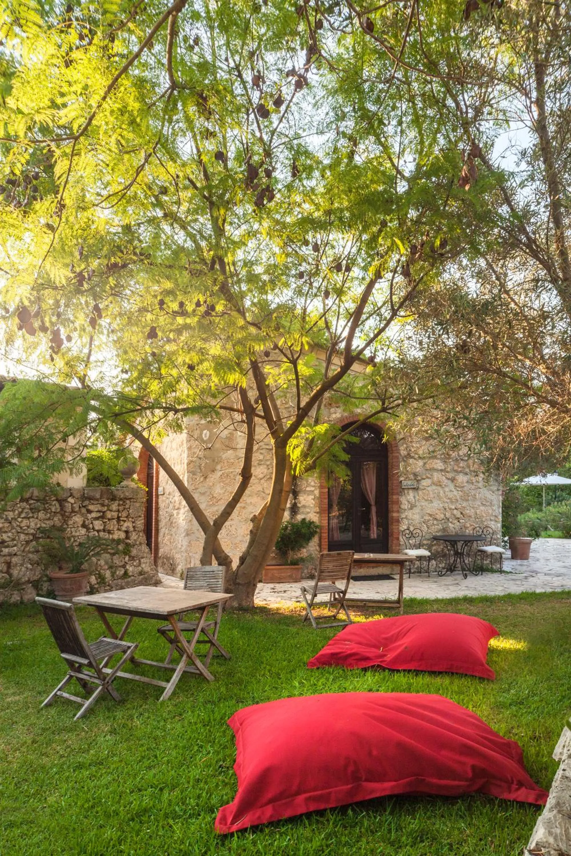 Patio in Villa Dei Papiri Fonte Ciane
