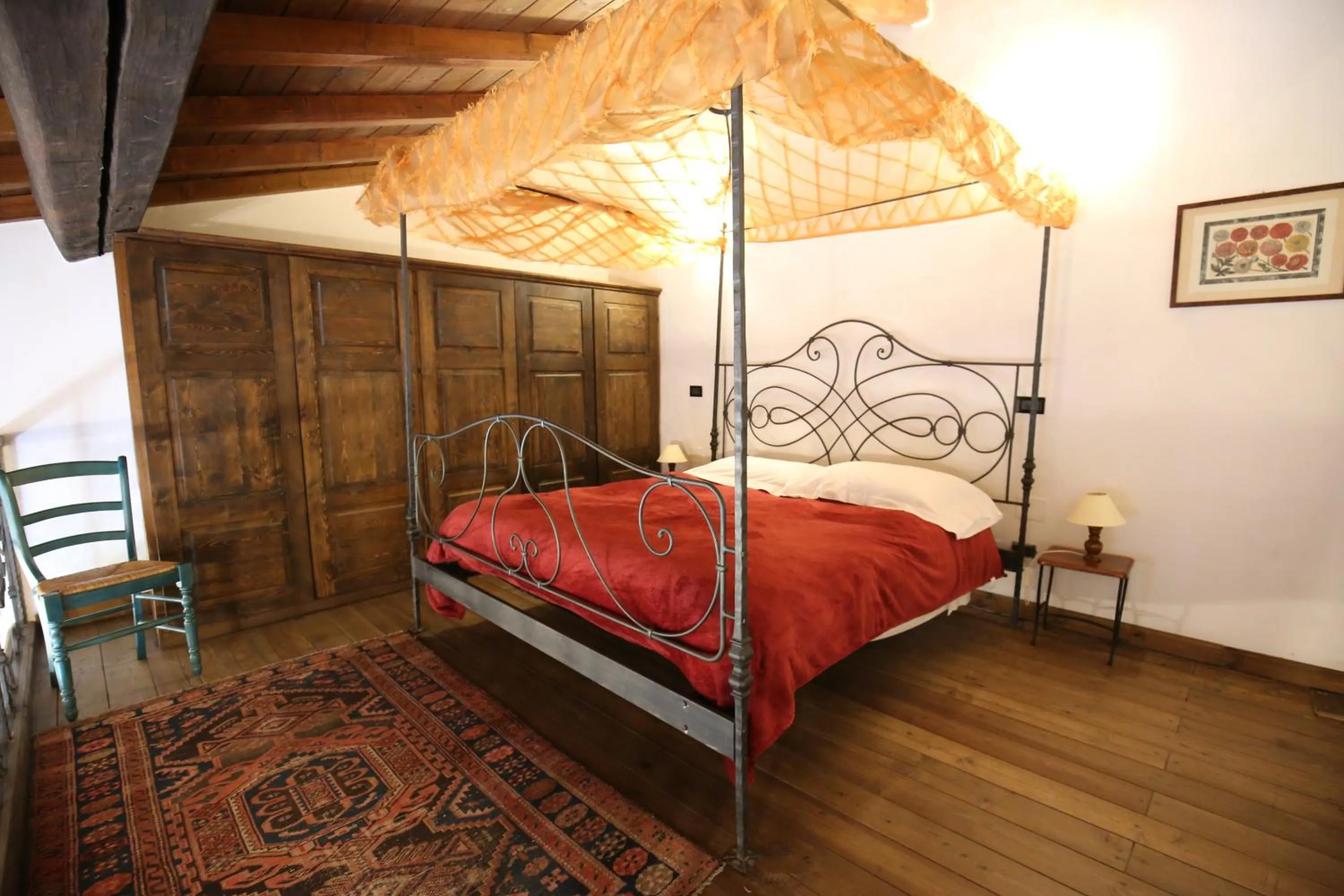 Bedroom, Bed in Villa Dei Papiri Fonte Ciane