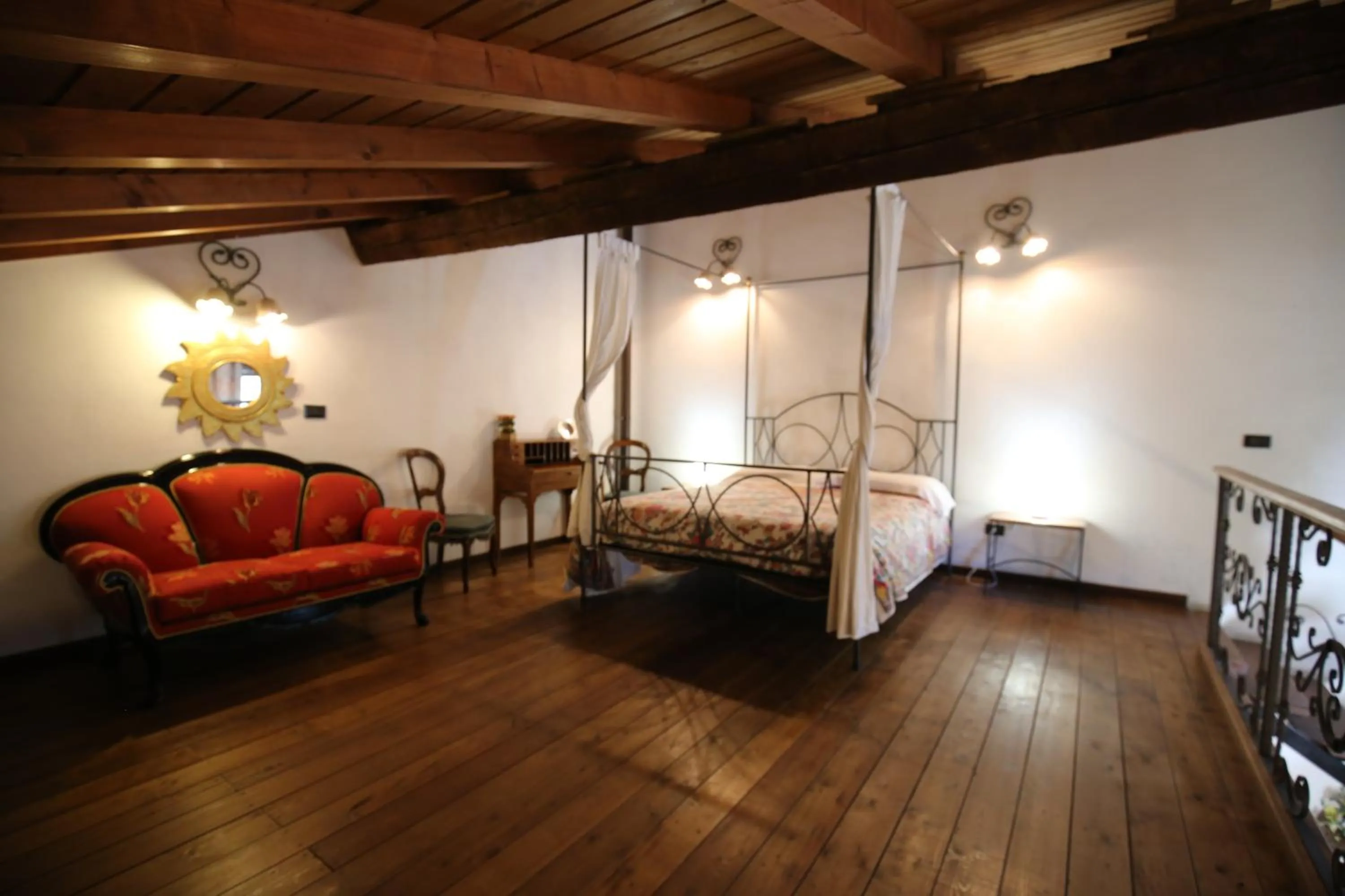 Bedroom, Bed in Villa Dei Papiri Fonte Ciane