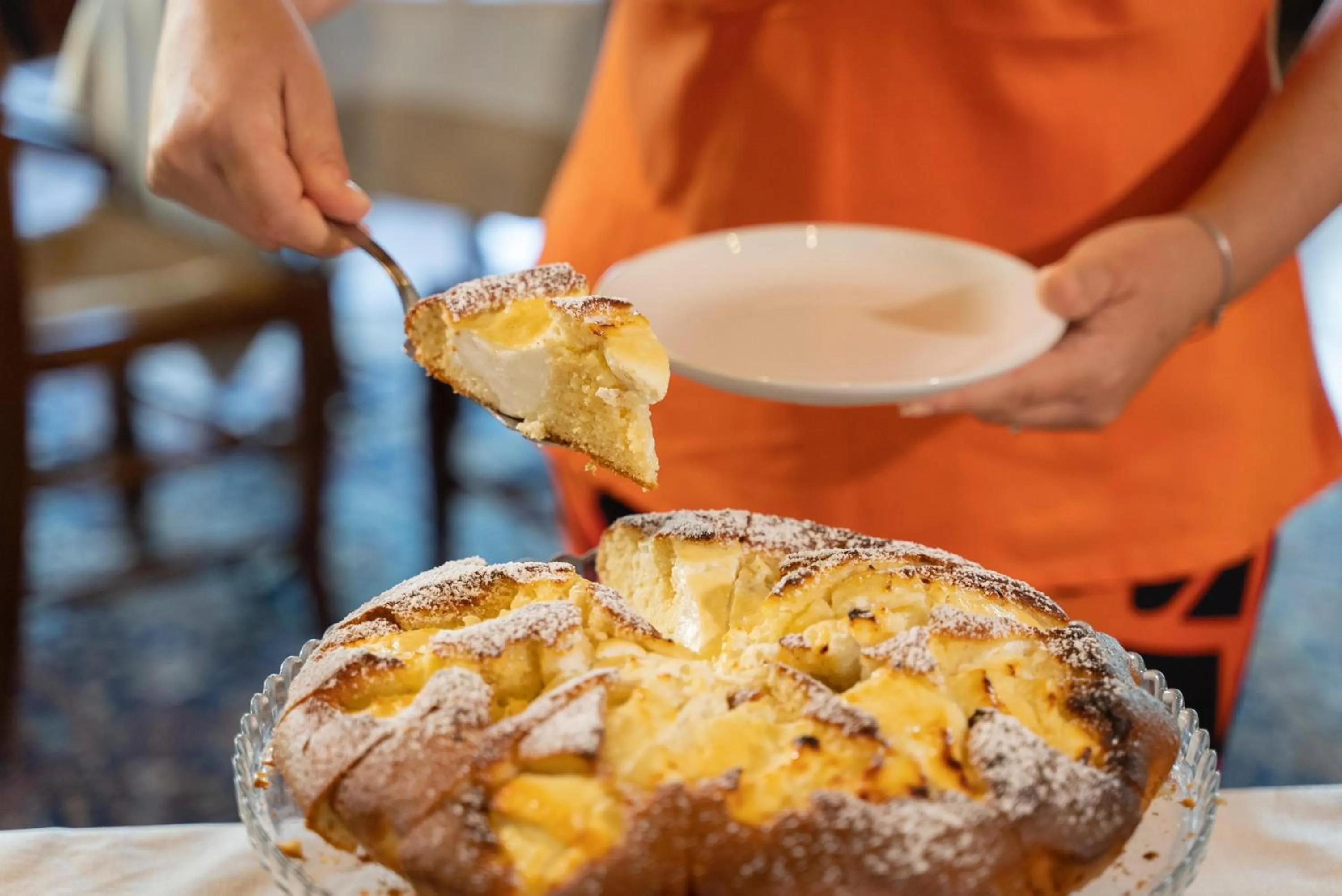 Breakfast in Villa Dei Papiri Fonte Ciane