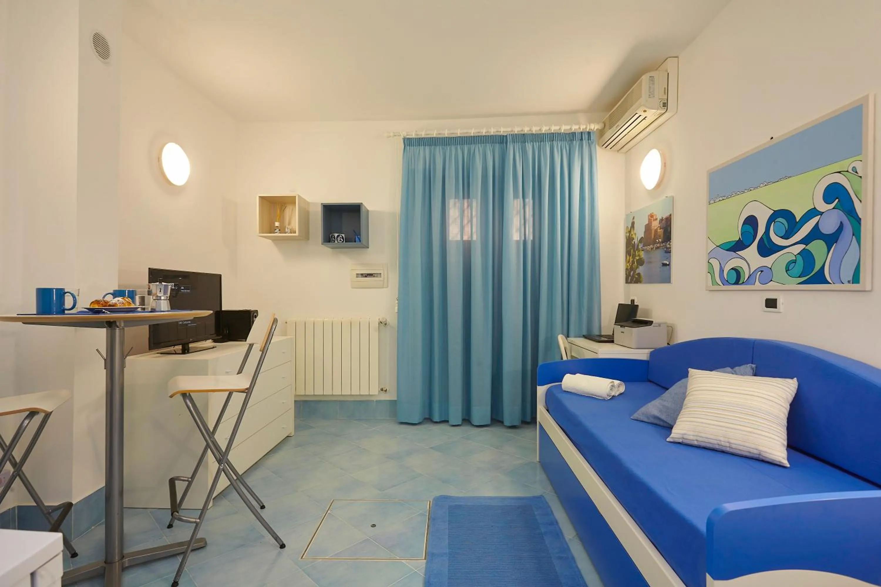 Bedroom, Bed in Appartamenti Rosa Dei Venti