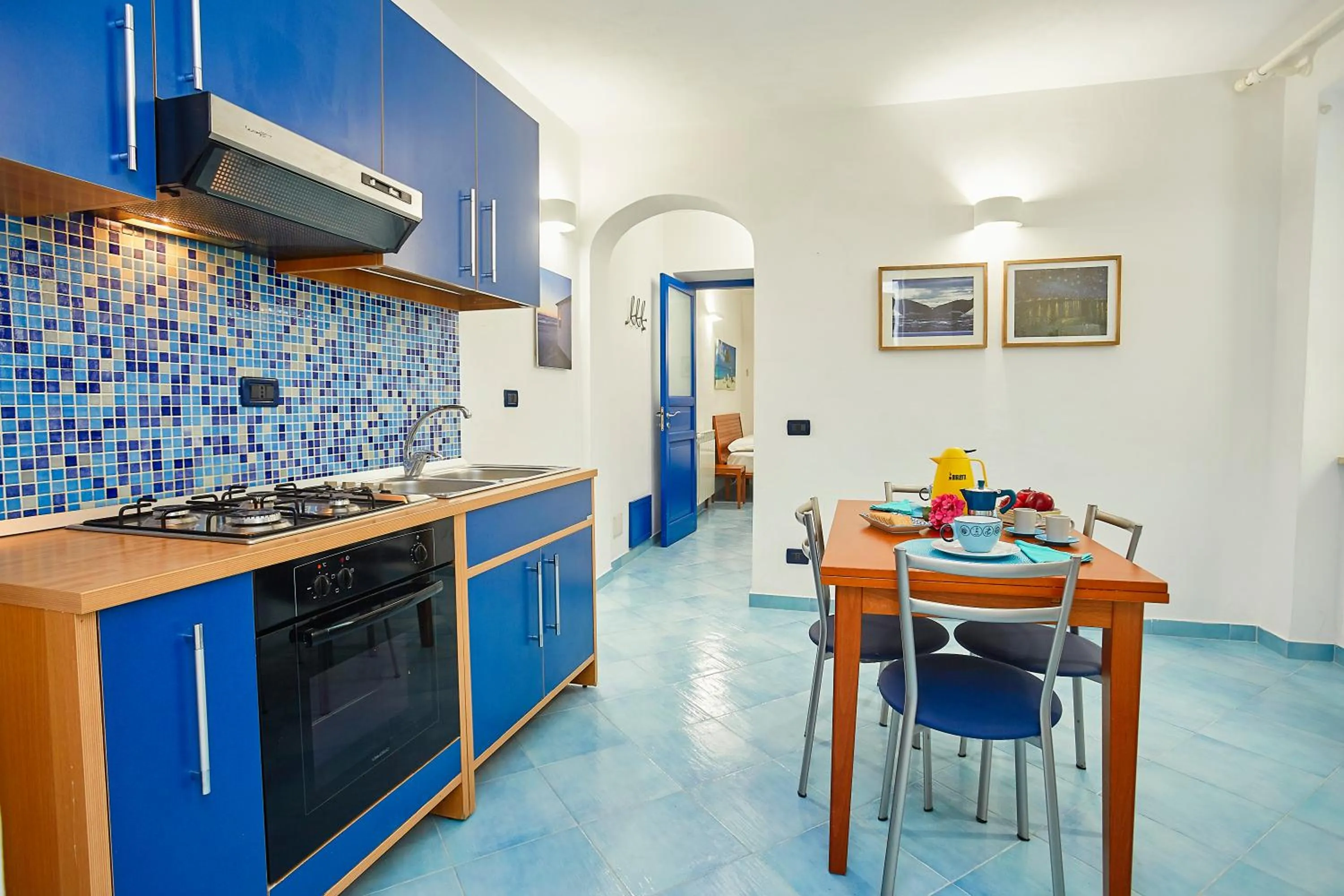 kitchen in Appartamenti Rosa Dei Venti