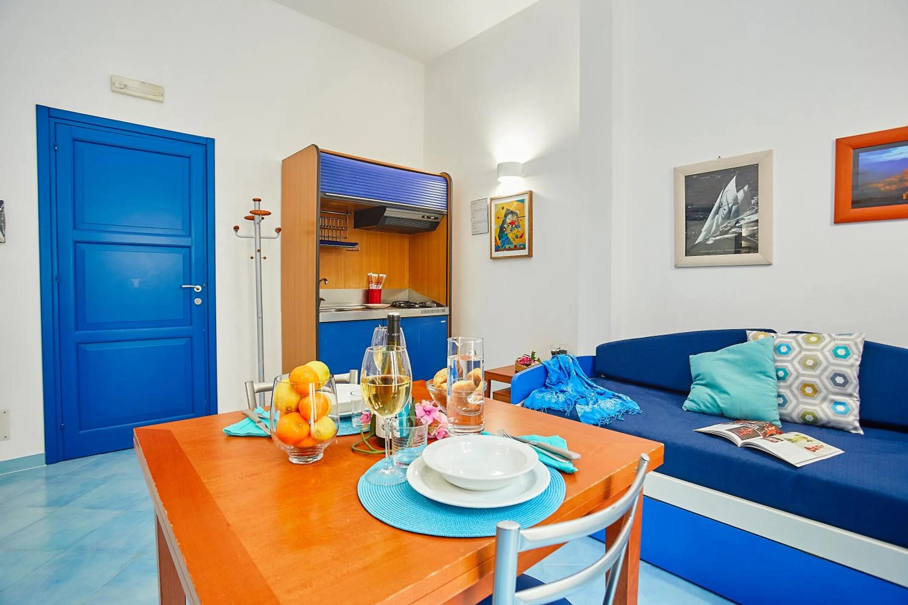 kitchen in Appartamenti Rosa Dei Venti