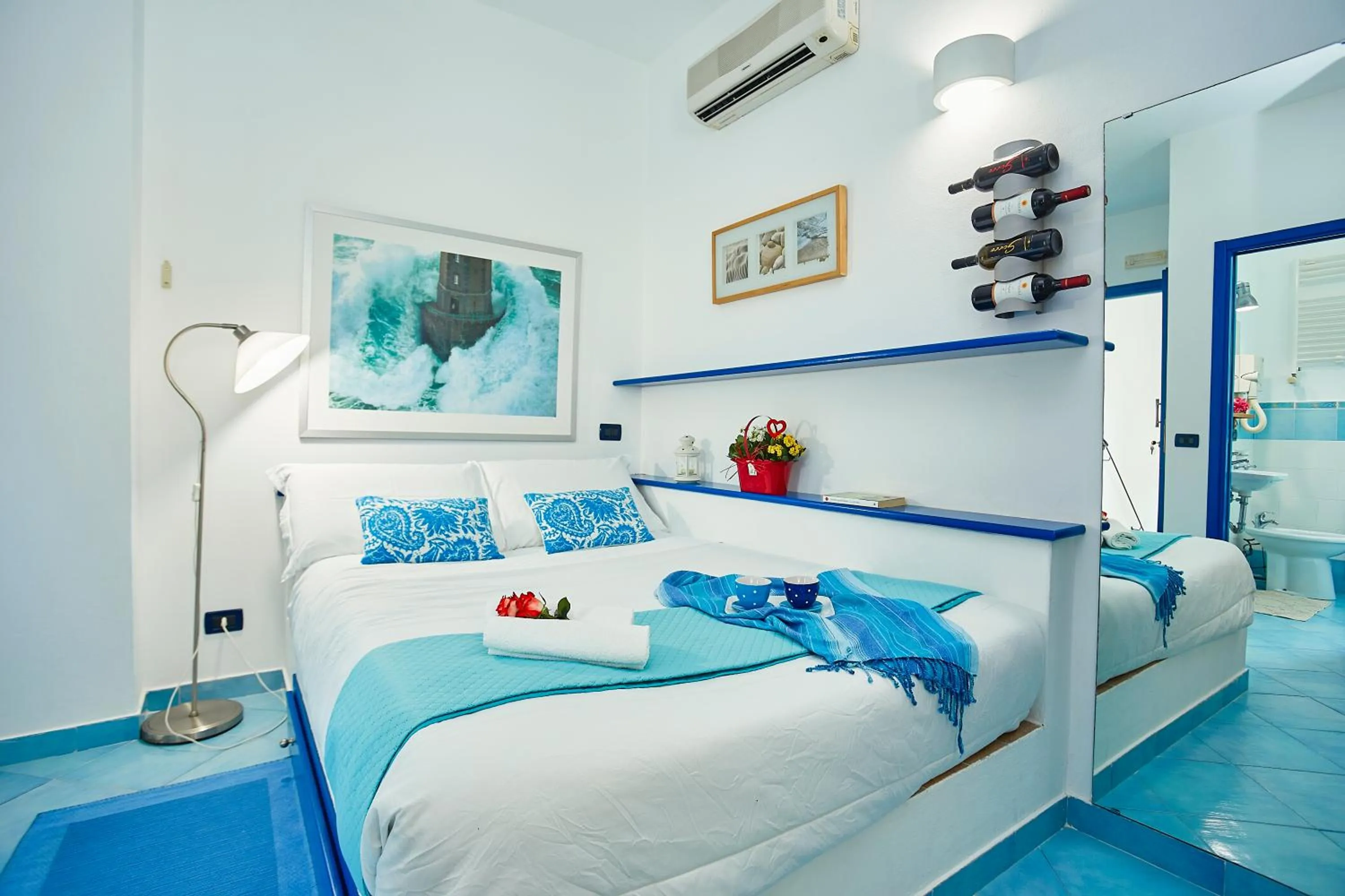 Bedroom, Bed in Appartamenti Rosa Dei Venti