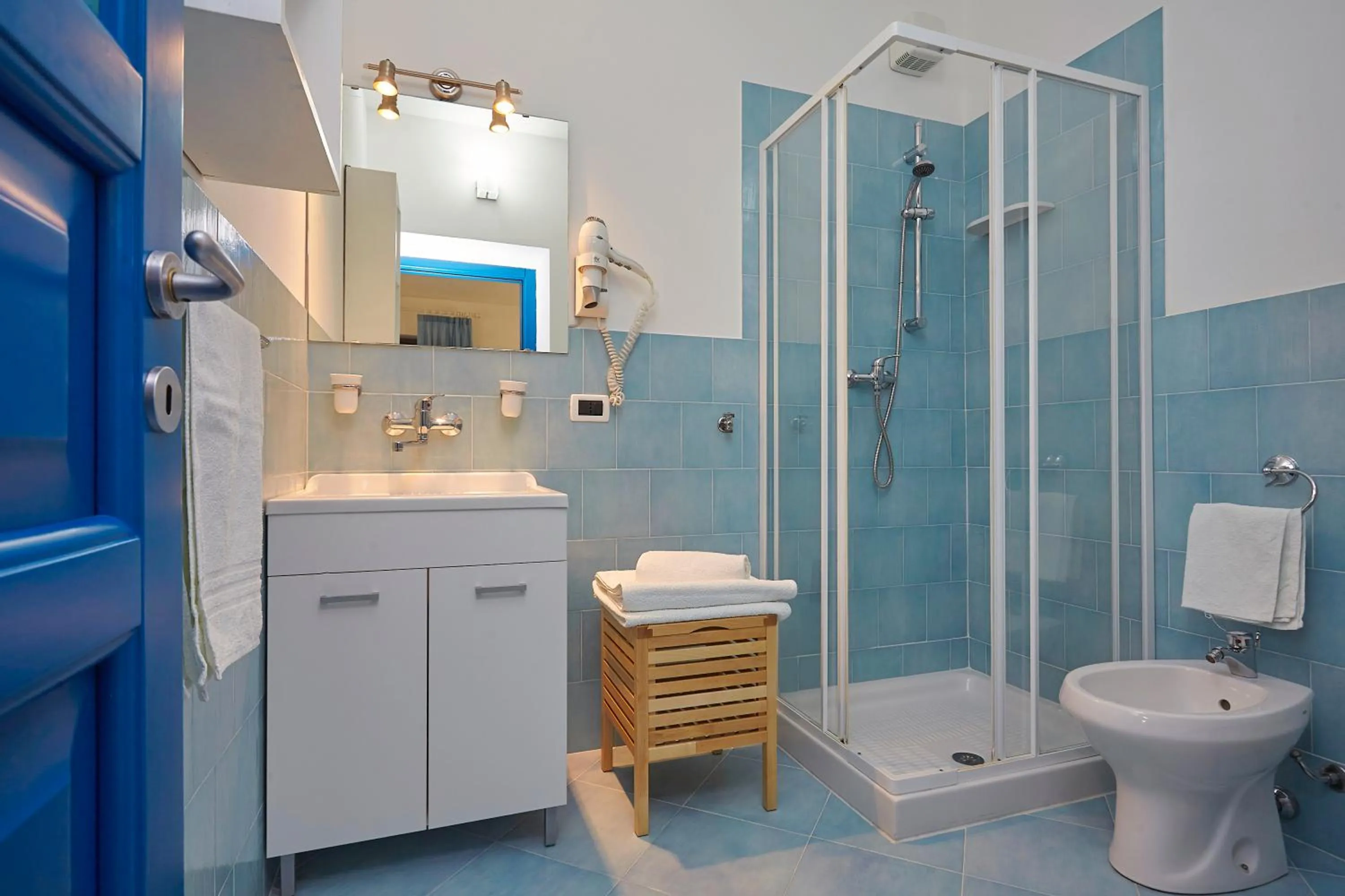 Bathroom in Appartamenti Rosa Dei Venti