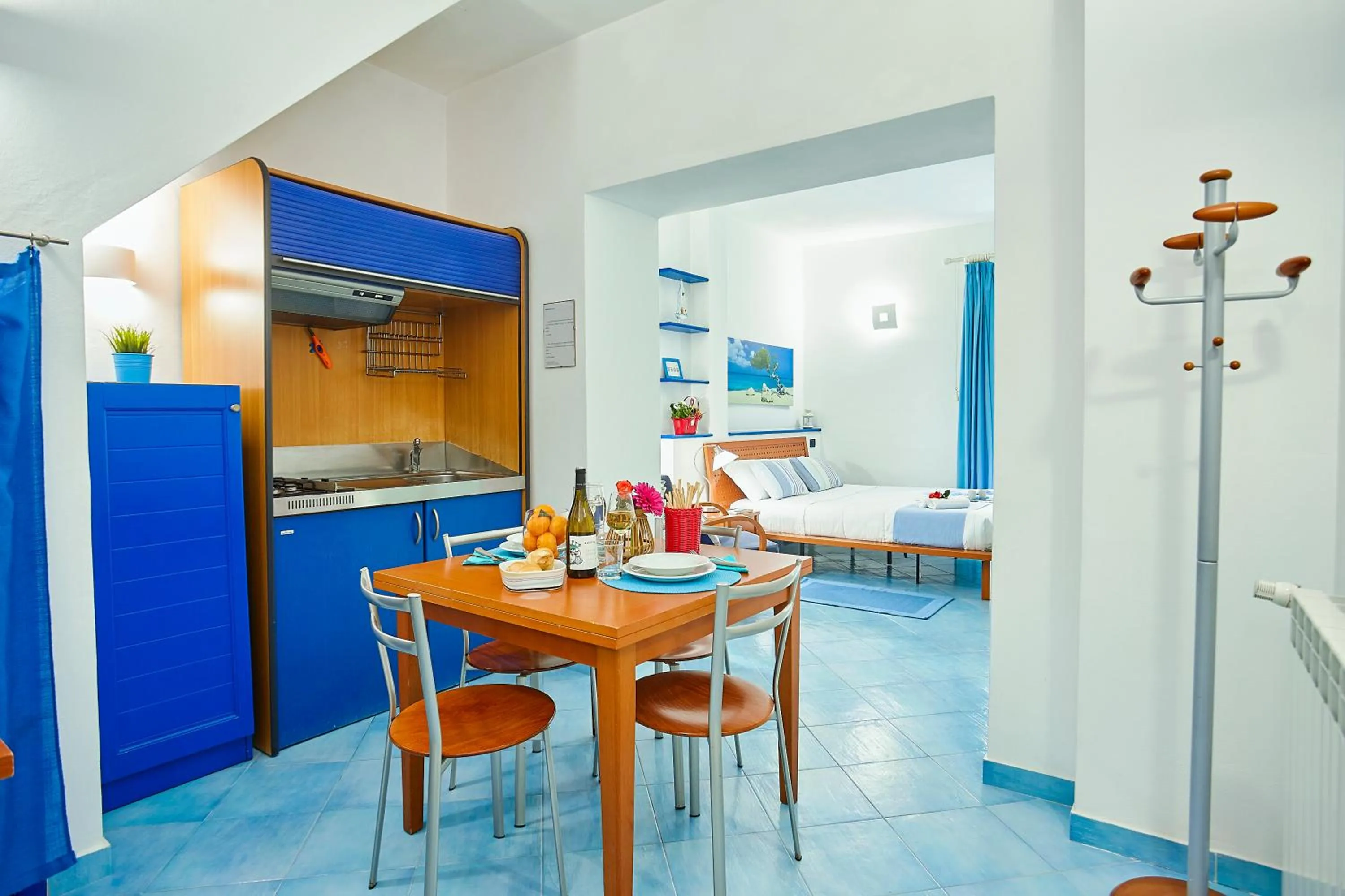 Kitchen or kitchenette in Appartamenti Rosa Dei Venti