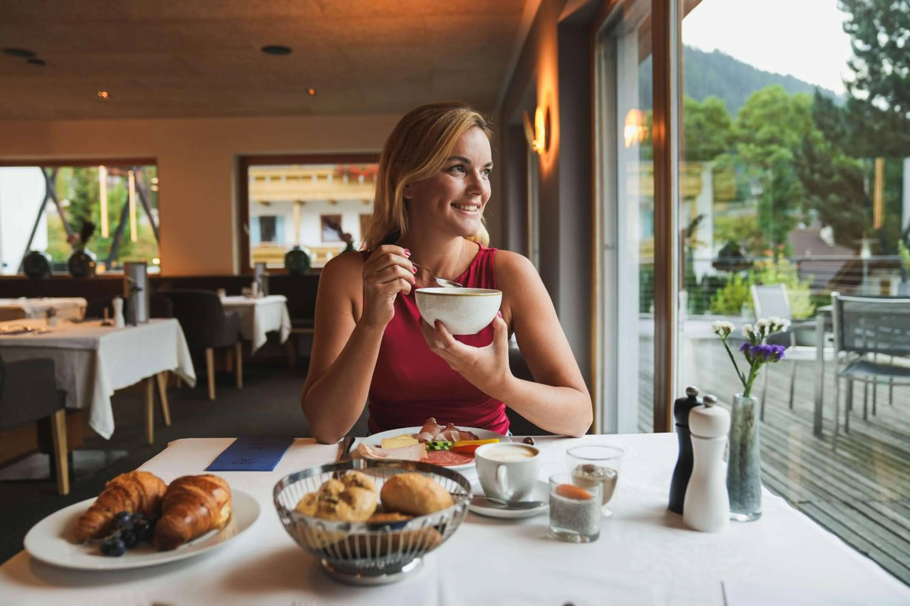 Breakfast in Hotel Valserhof