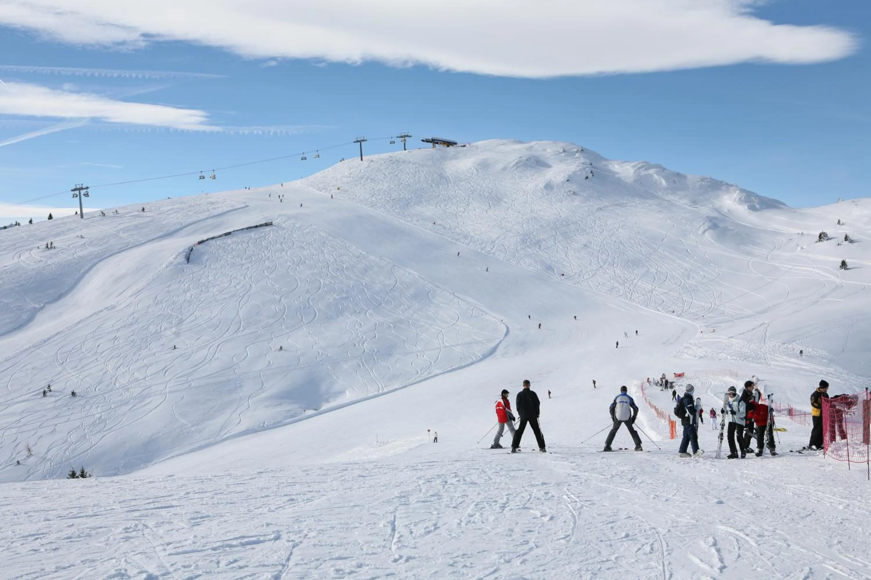 Skiing in Hotel Valserhof