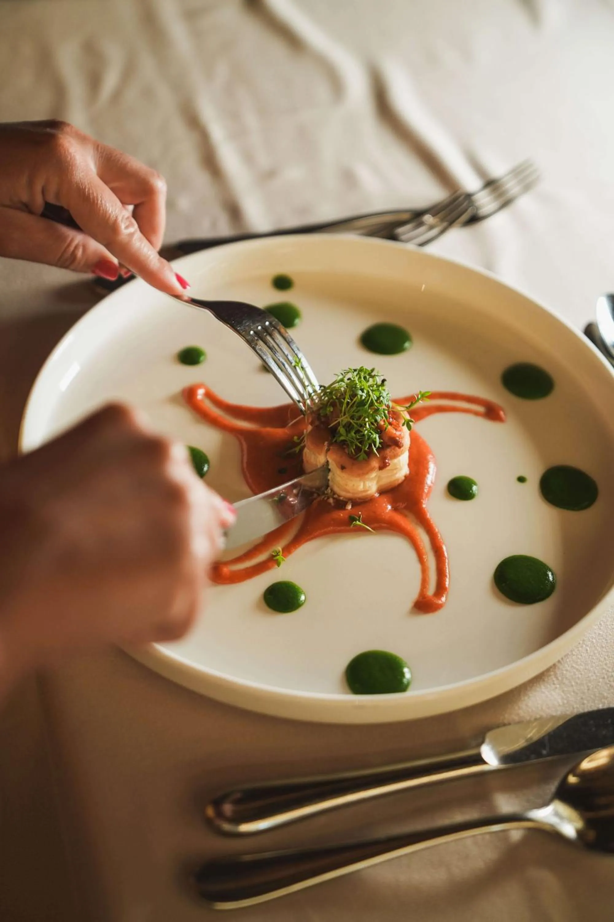 Dinner in Hotel Valserhof