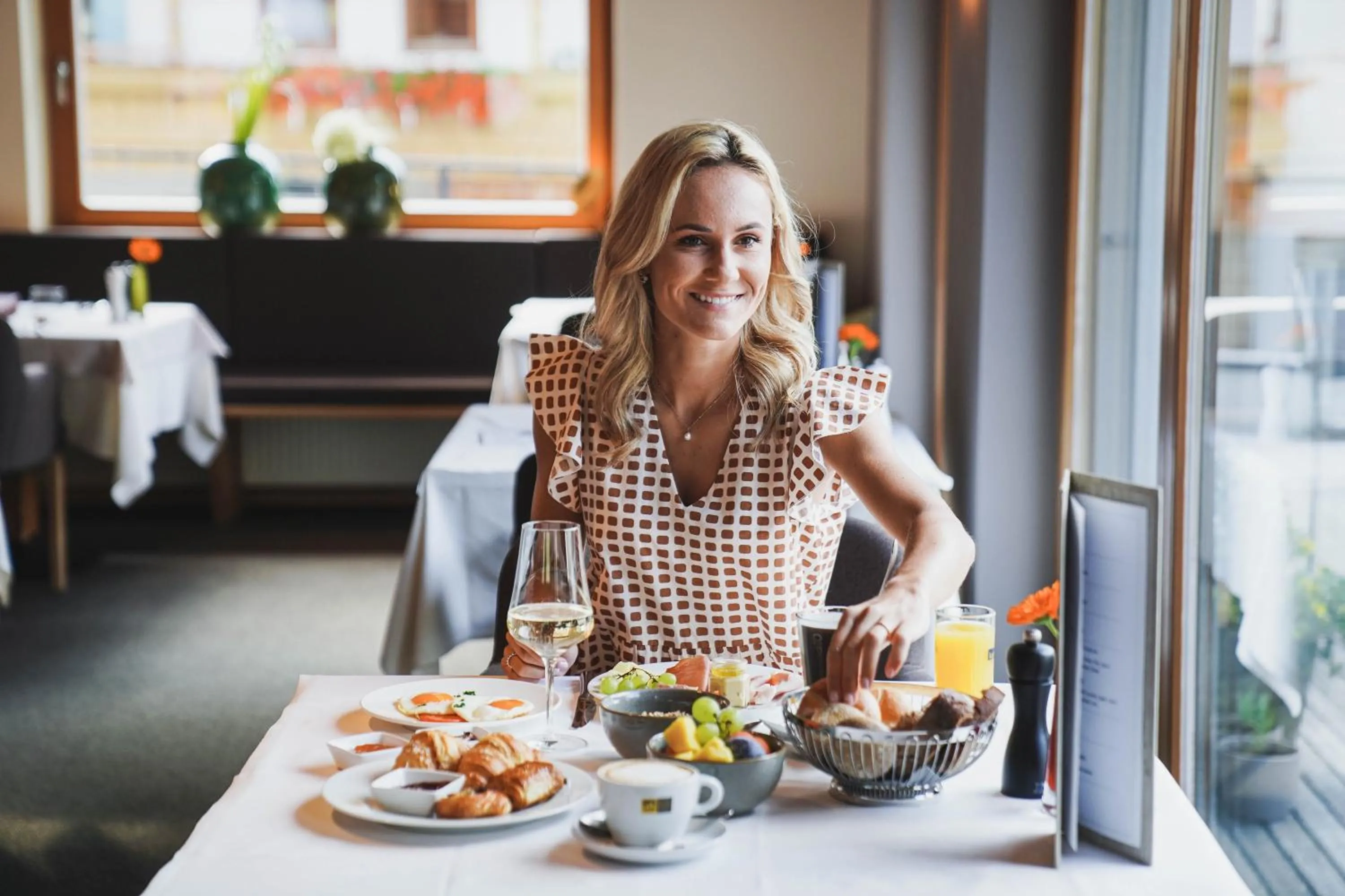 Restaurant/places to eat in Hotel Valserhof