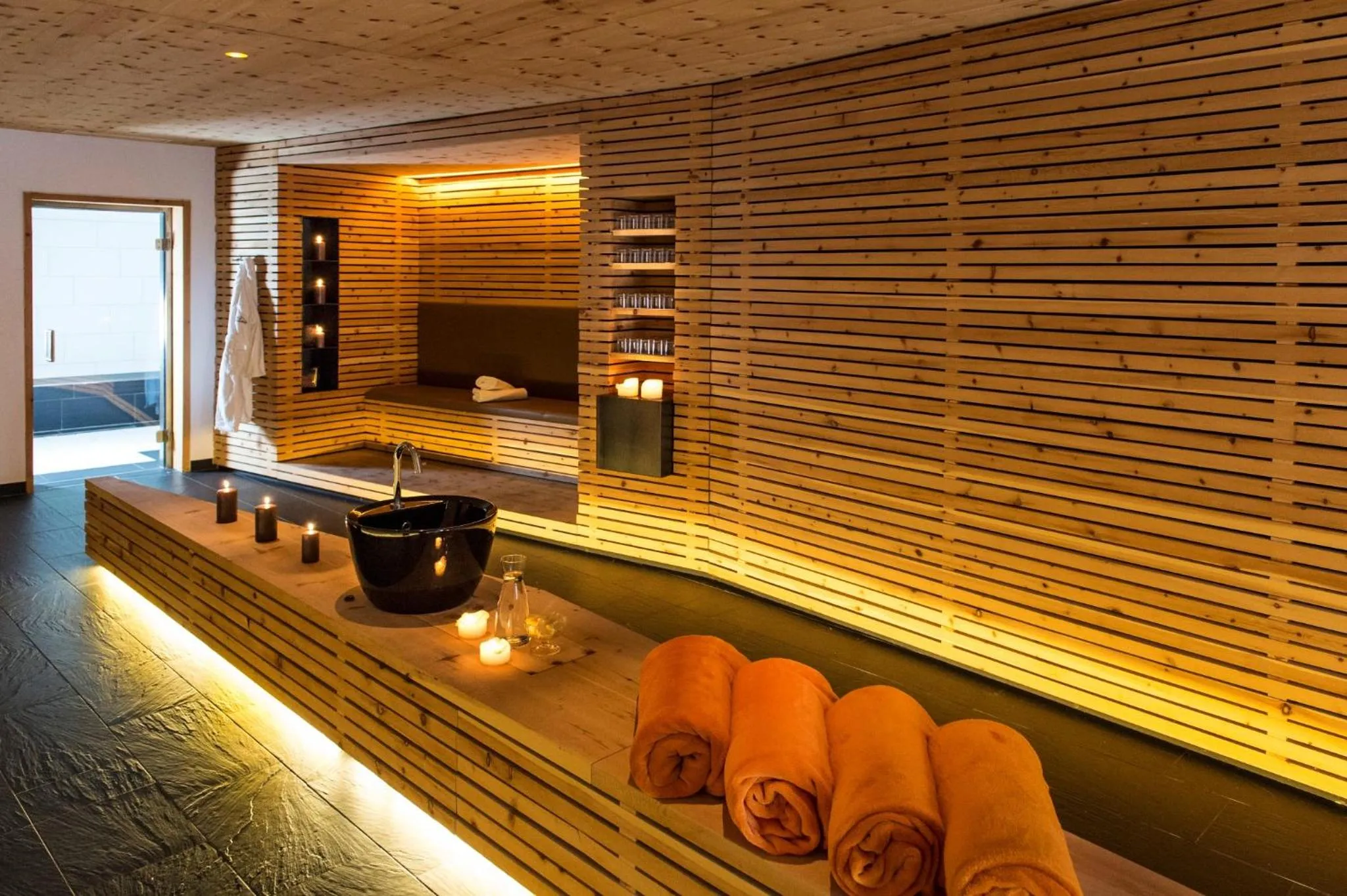 Sauna in Hotel Valserhof