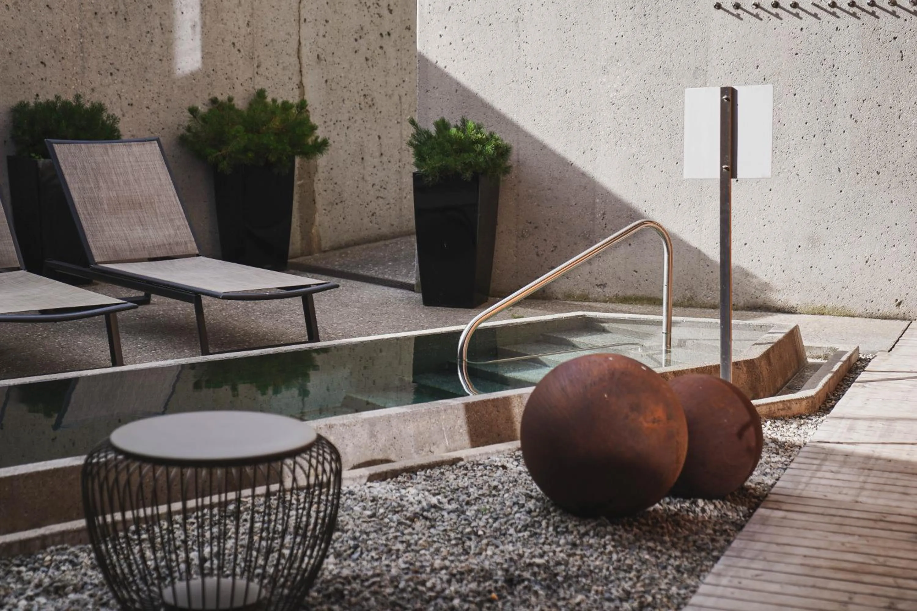 Spa and wellness centre/facilities in Hotel Valserhof