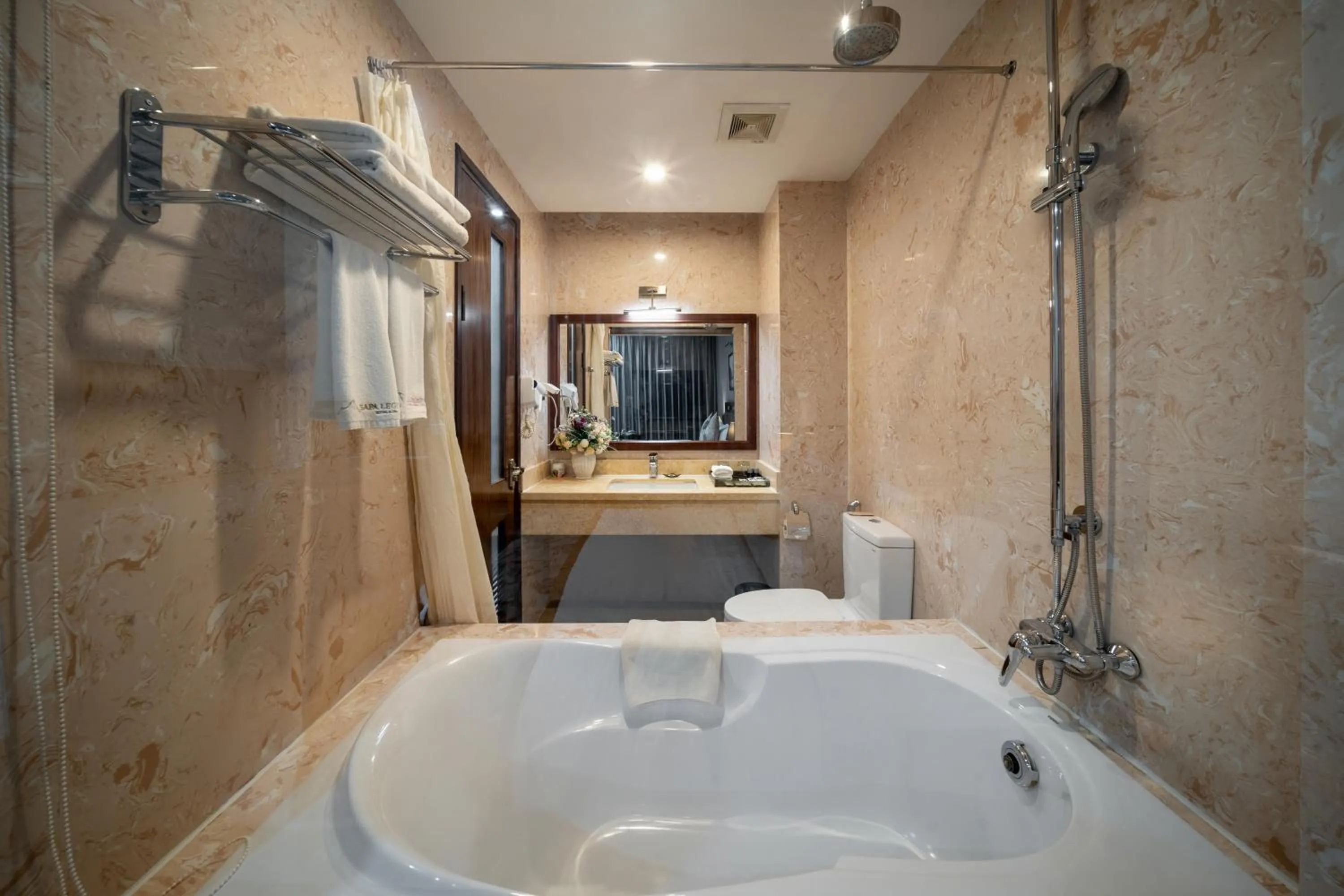 Living room in Canvas Sapa Legend Hotel