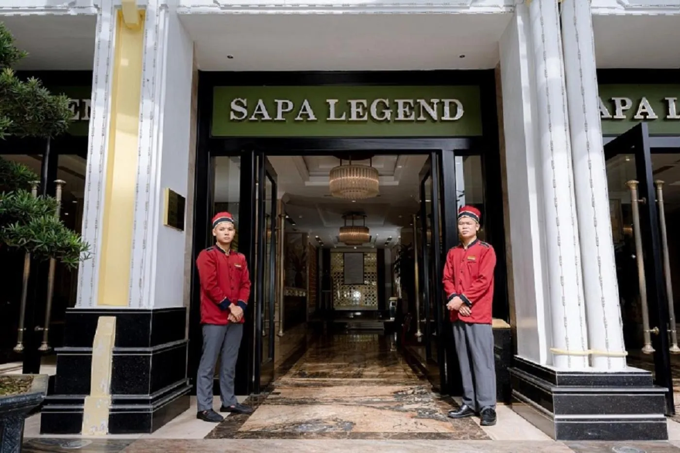 Property building in Canvas Sapa Legend Hotel