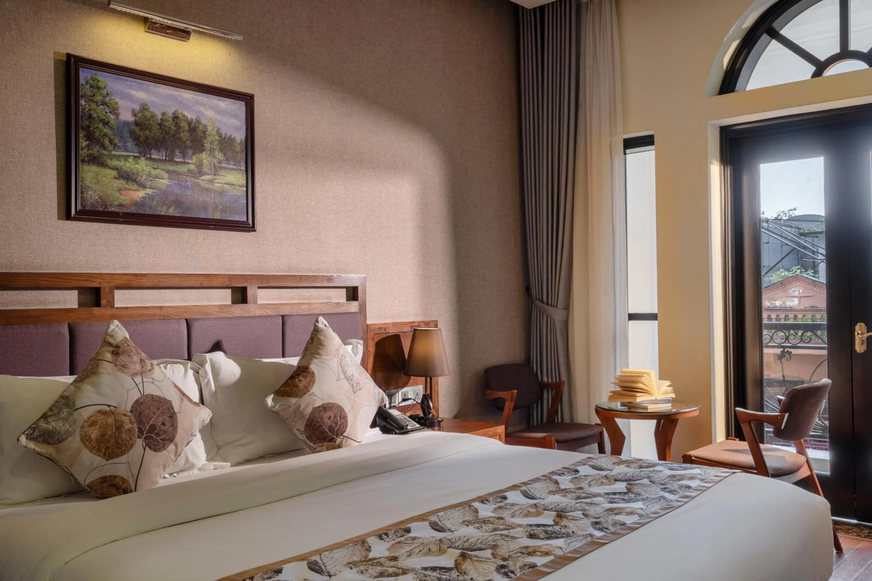 Property building, Bed in Canvas Sapa Legend Hotel