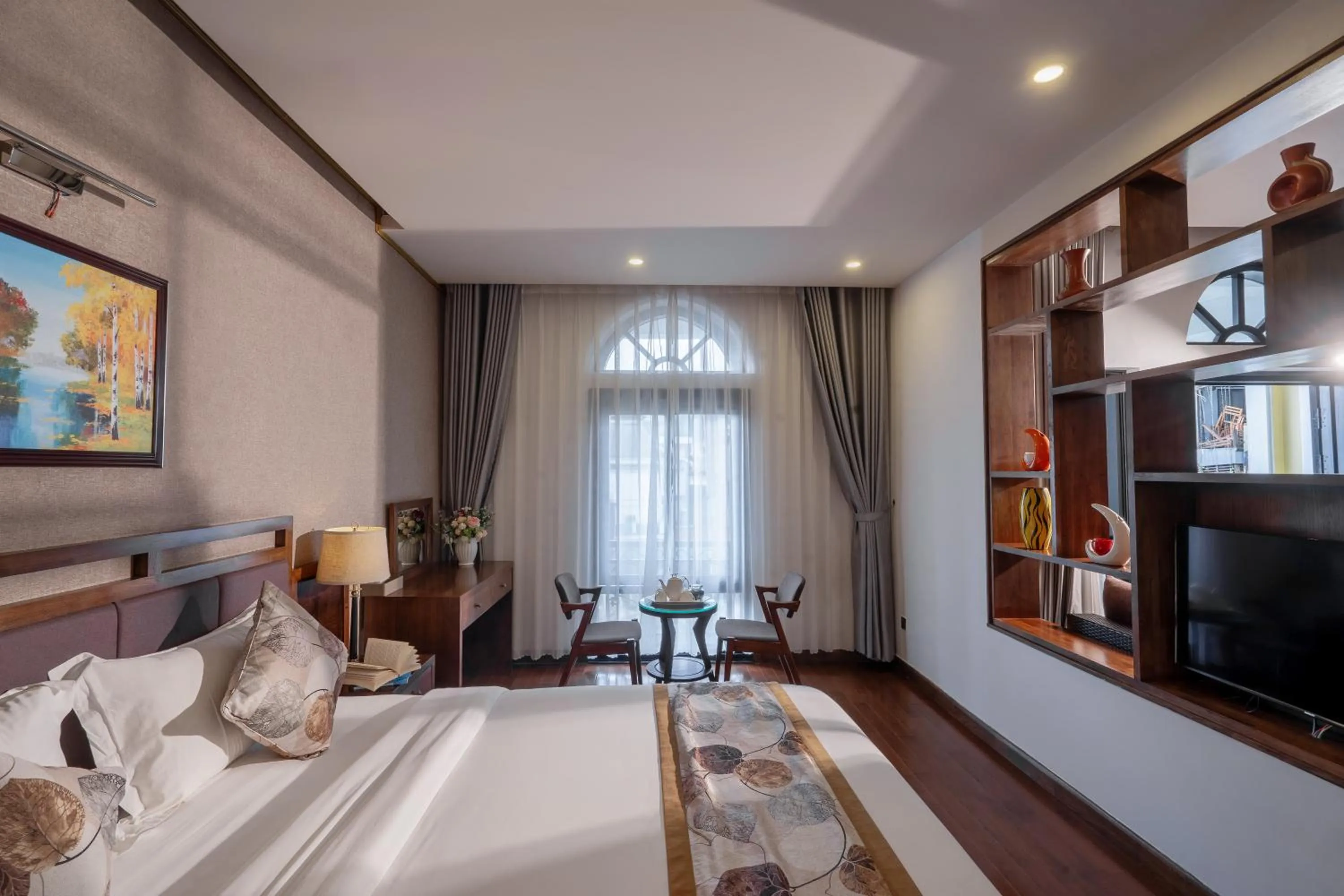 Property building, Bed in Canvas Sapa Legend Hotel