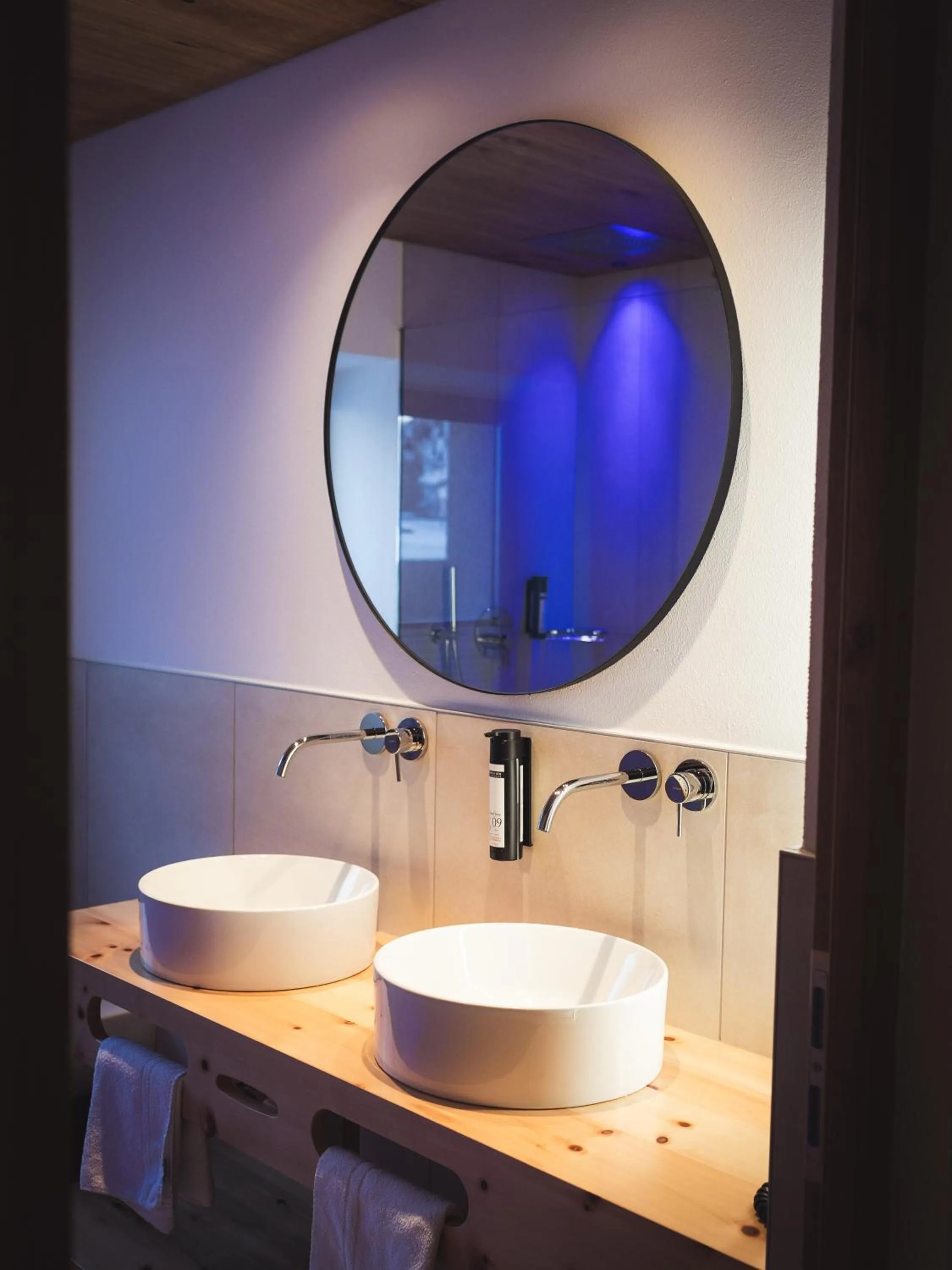 Bathroom in Hotel Gampen