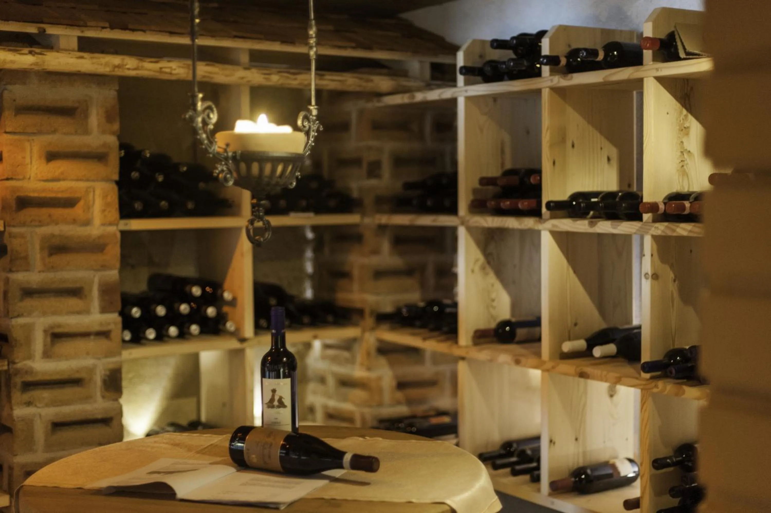 Alcoholic drinks in Hotel Gampen