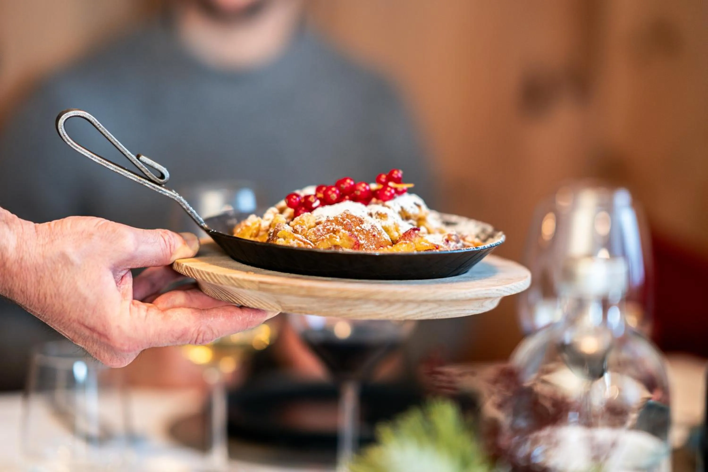 Food in Hotel Kreuzberg Monte Croce