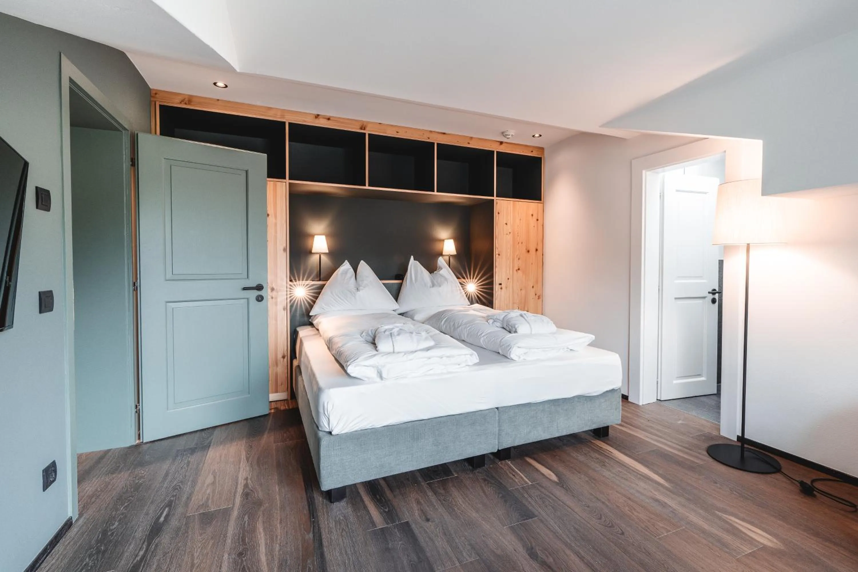 Bedroom, Bed in Hotel Kreuzberg Monte Croce