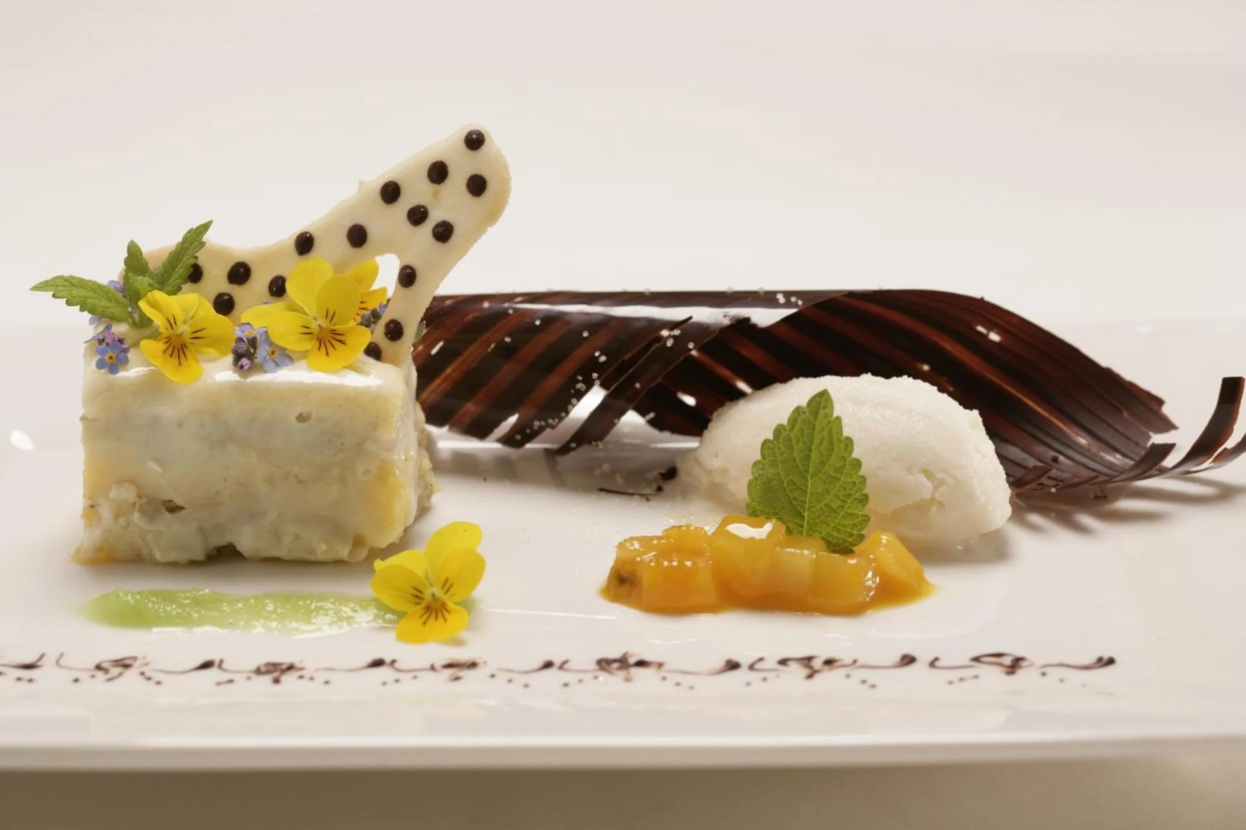 Food close-up in Hotel Kreuzberg Monte Croce