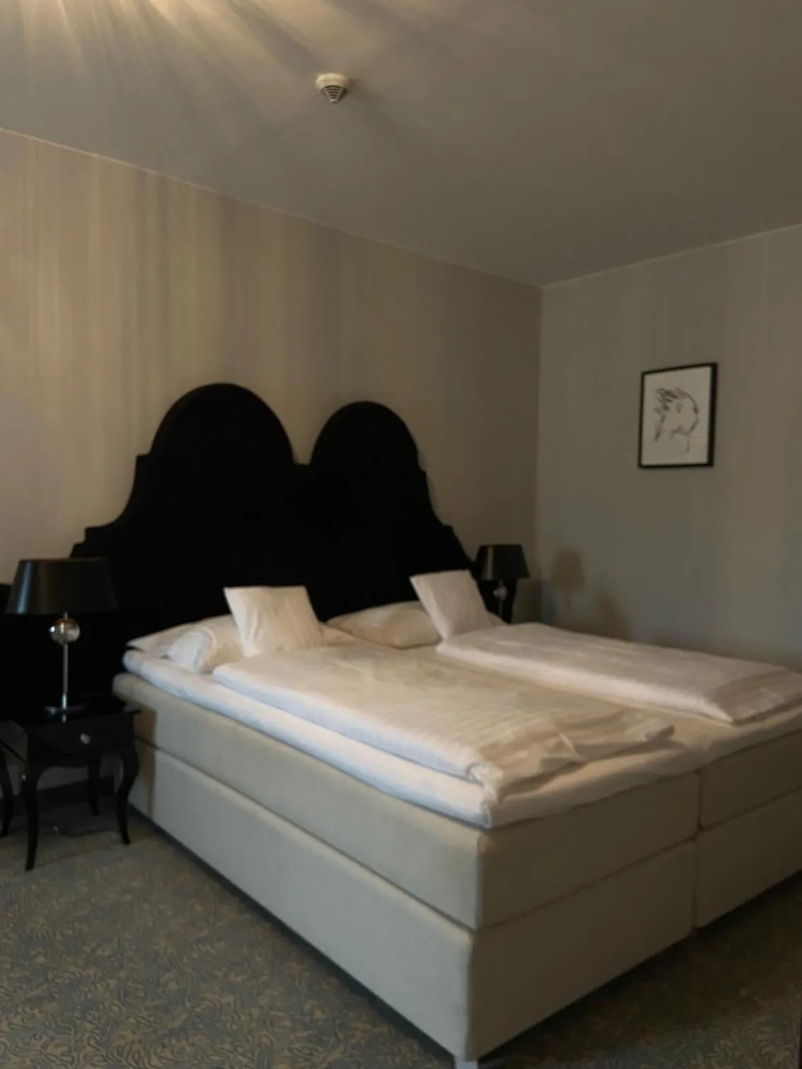 Bed in Pałac na Wodzie Hotel & SPA