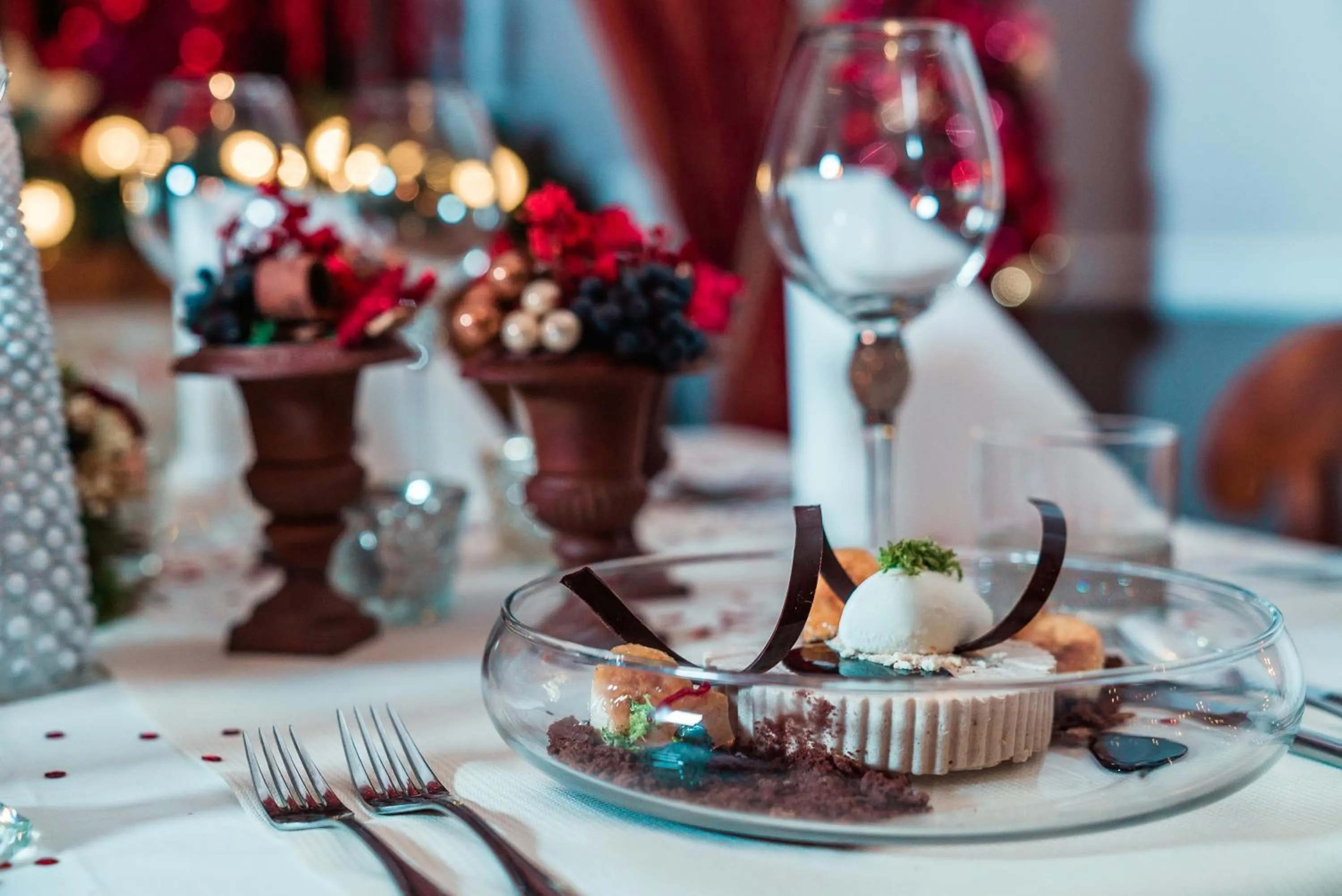 Food and drinks in Pałac na Wodzie Hotel & SPA