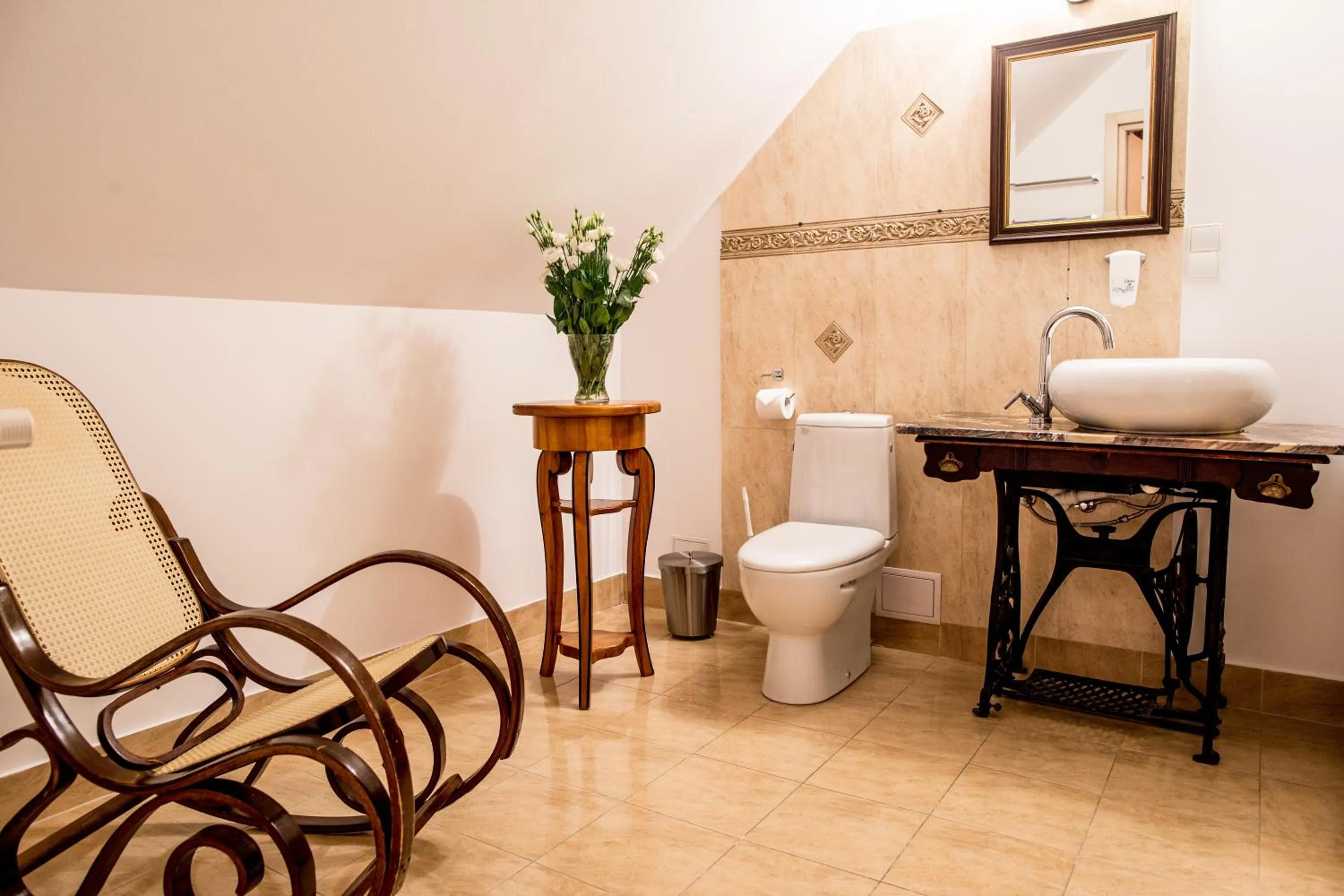 Bathroom in Pałac na Wodzie Hotel & SPA