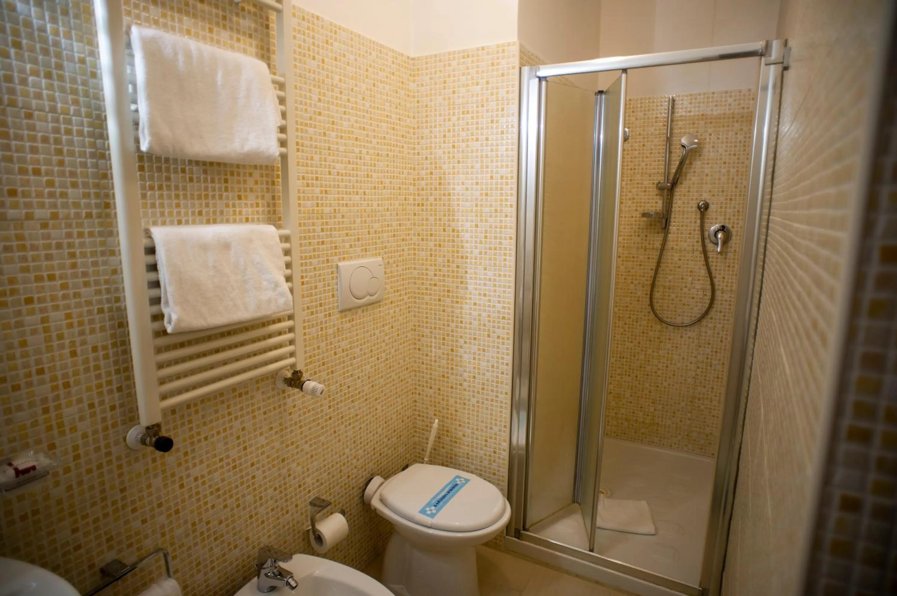 Bathroom in Cola Di Rienzo Suite Guest House