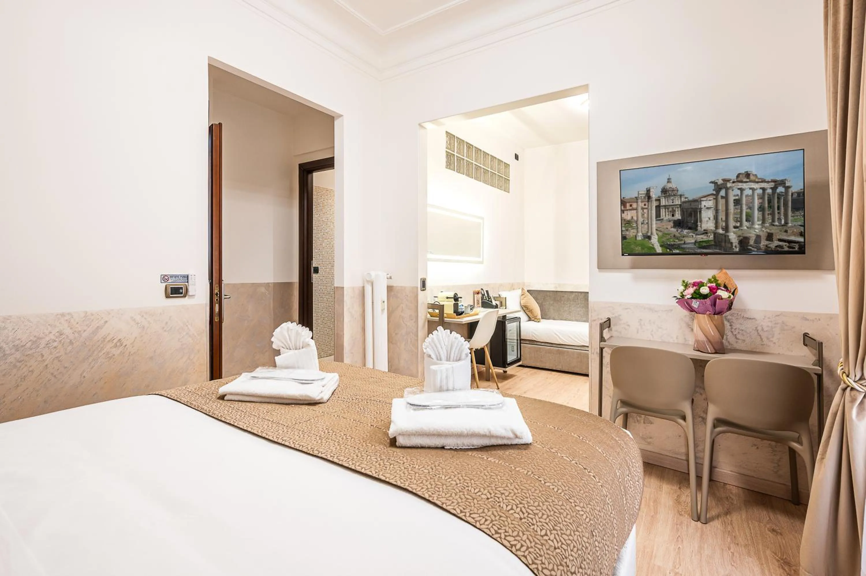 Photo of the whole room, Bed in Cola Di Rienzo Suite Guest House