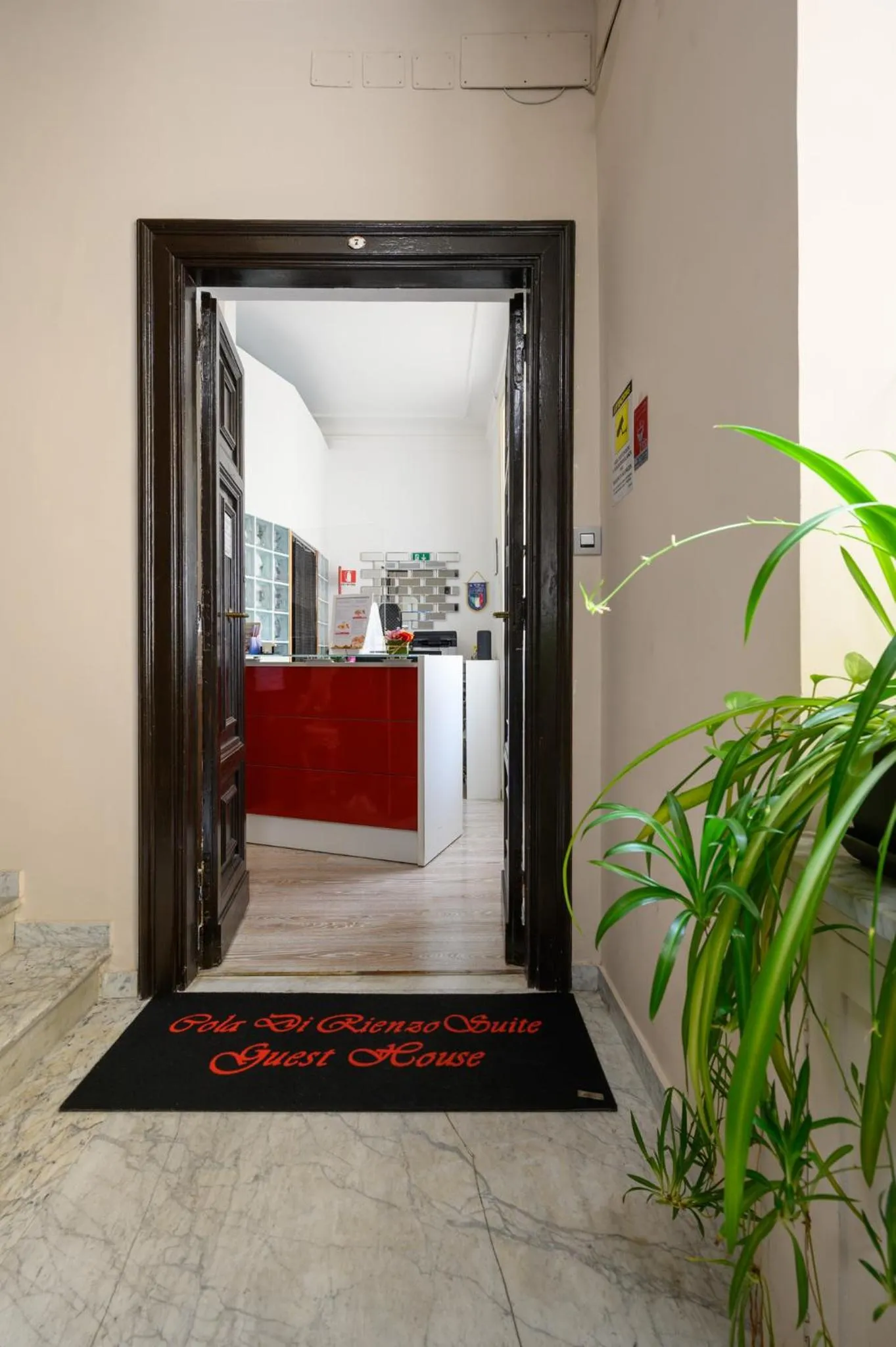 Property building in Cola Di Rienzo Suite Guest House