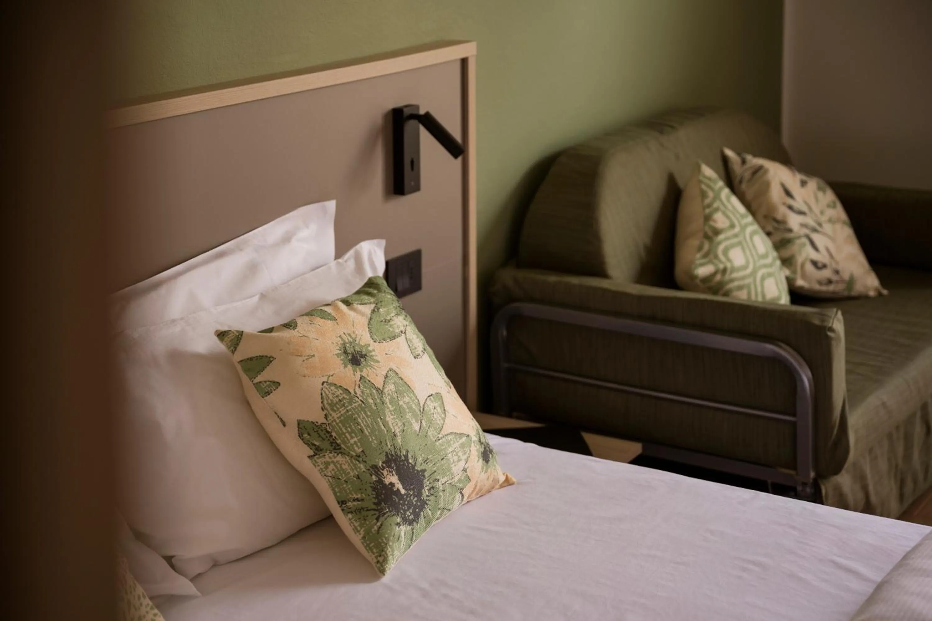 Decorative detail, Bed in Hotel Coste