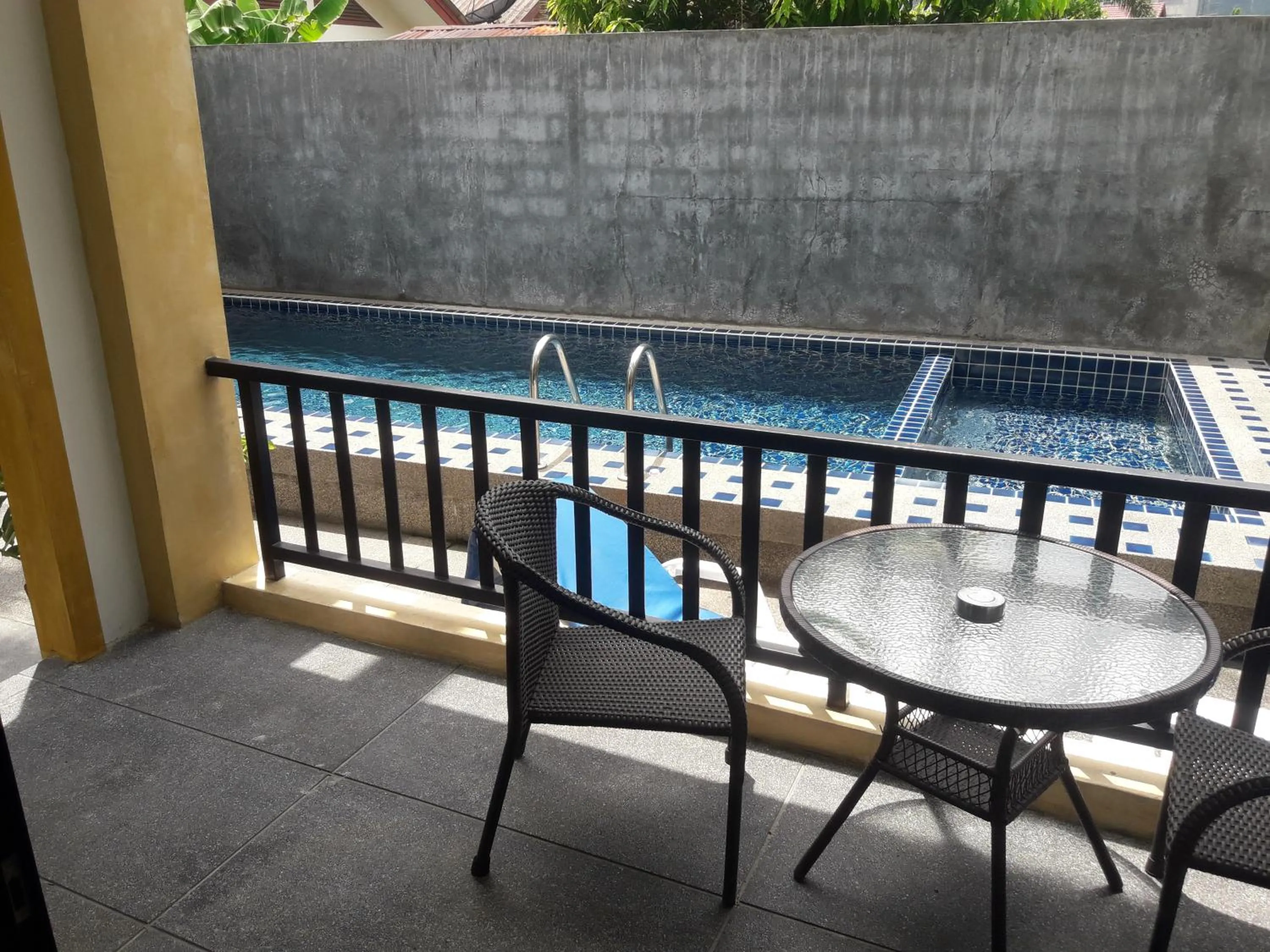 Balcony/Terrace in B Happy Resort - SHA ExtraPlus