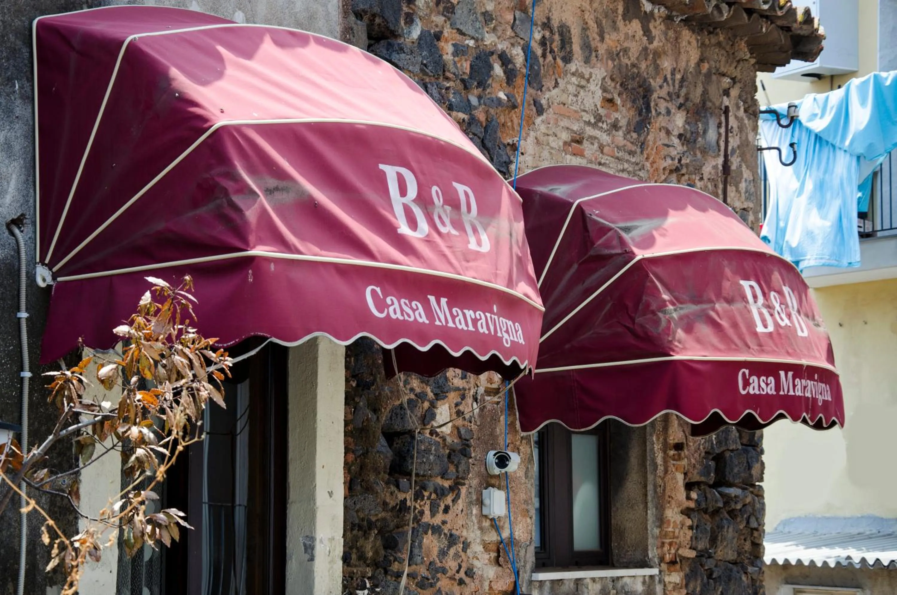 Facade/entrance in Casa Maravigna