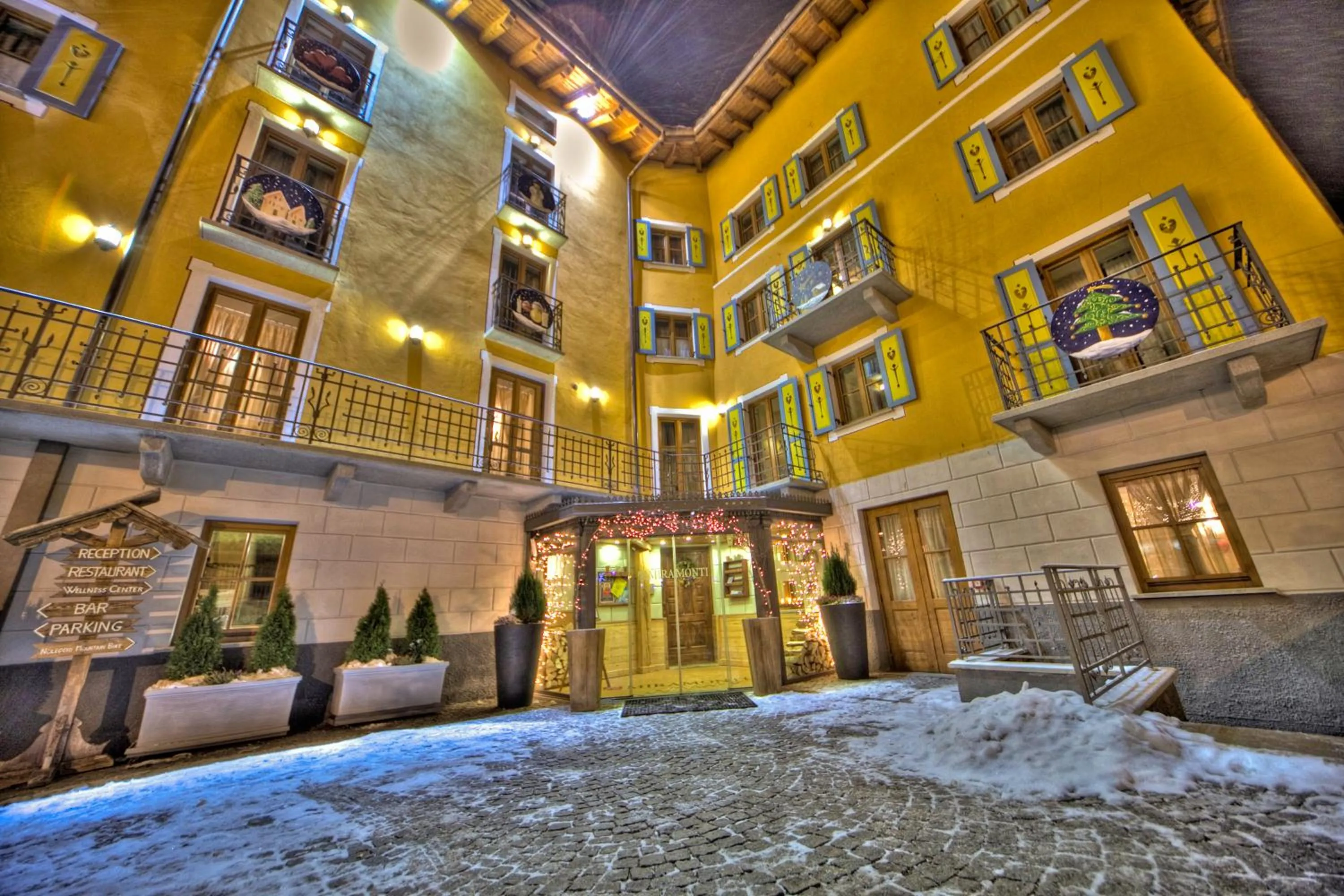 Property building in Le Miramonti Hotel Restaurant & Wellness