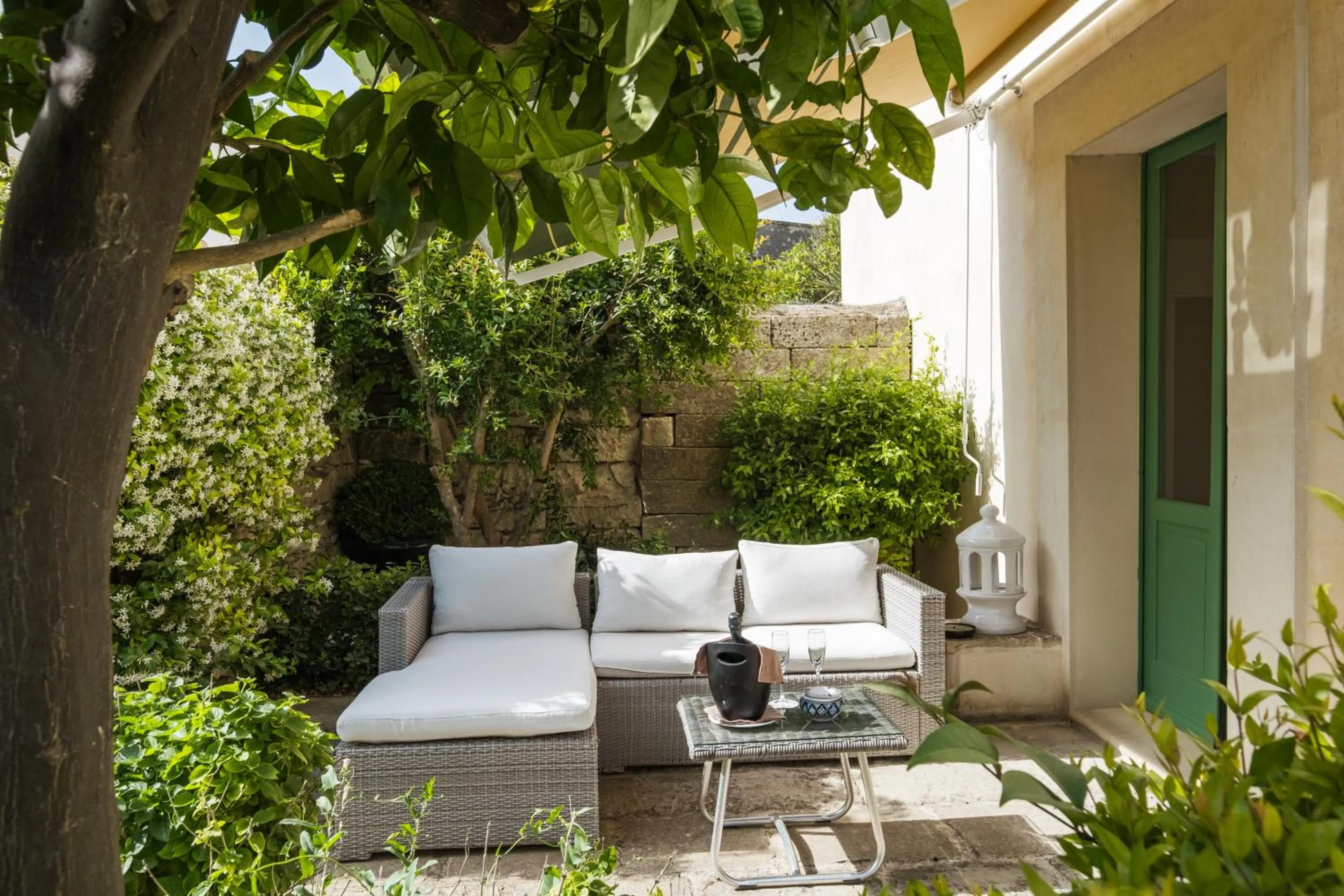 Patio in Palazzo Ducale Venturi - Luxury Hotel & Wellness